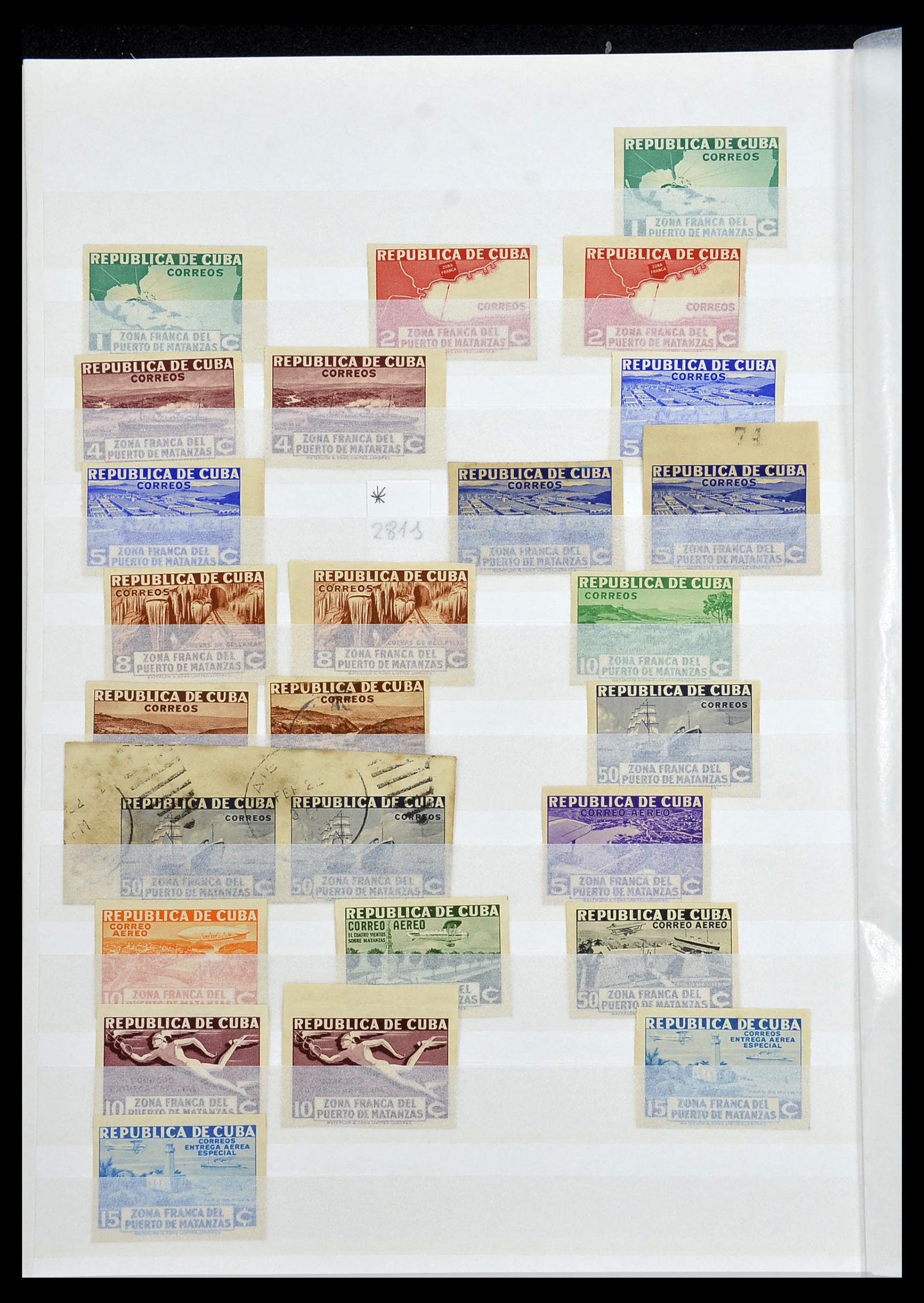 34179 012 - Postzegelverzameling 34179 Cuba 1899-1958.