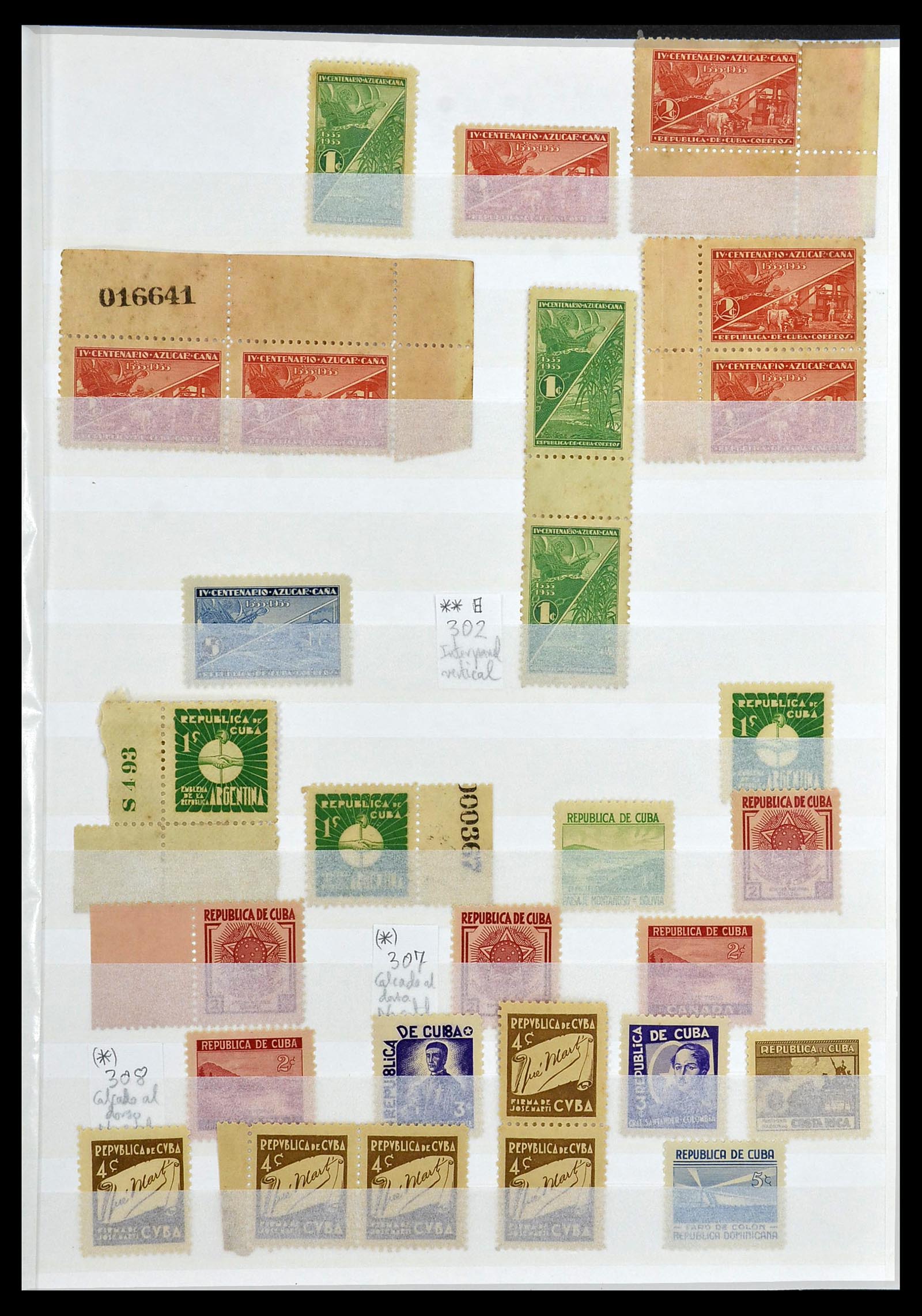 34179 015 - Postzegelverzameling 34179 Cuba 1899-1958.