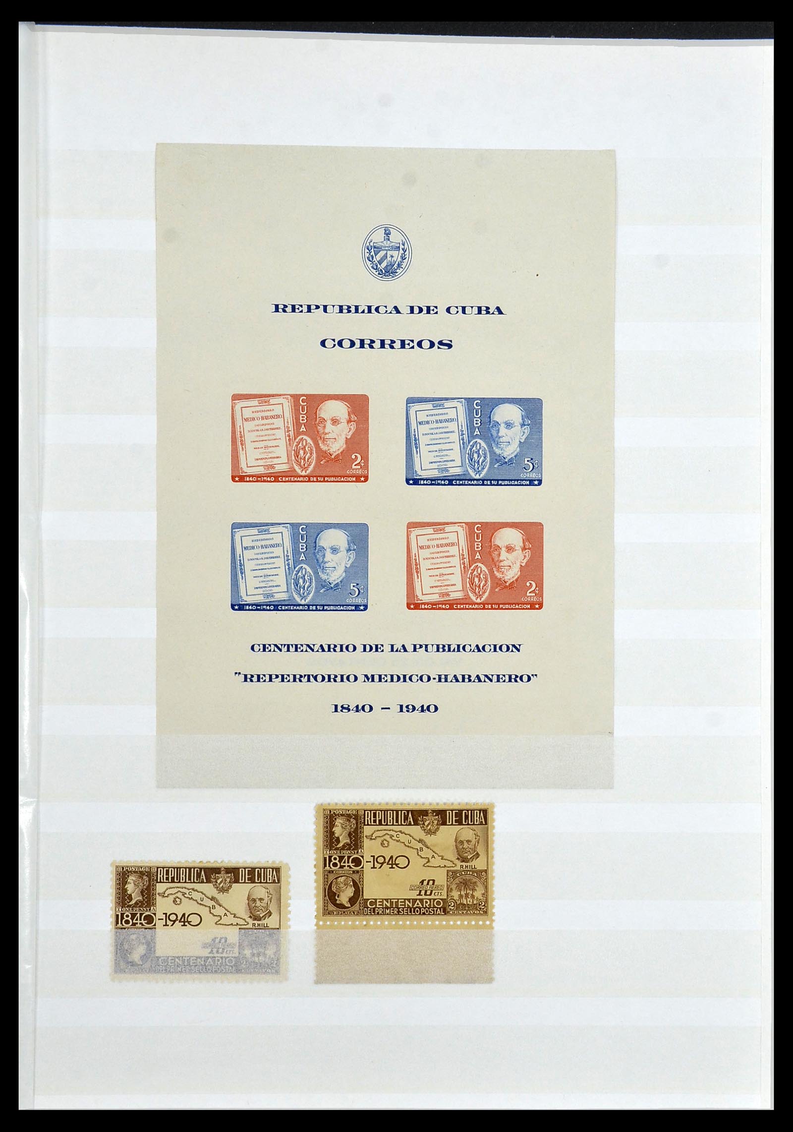 34179 019 - Postzegelverzameling 34179 Cuba 1899-1958.