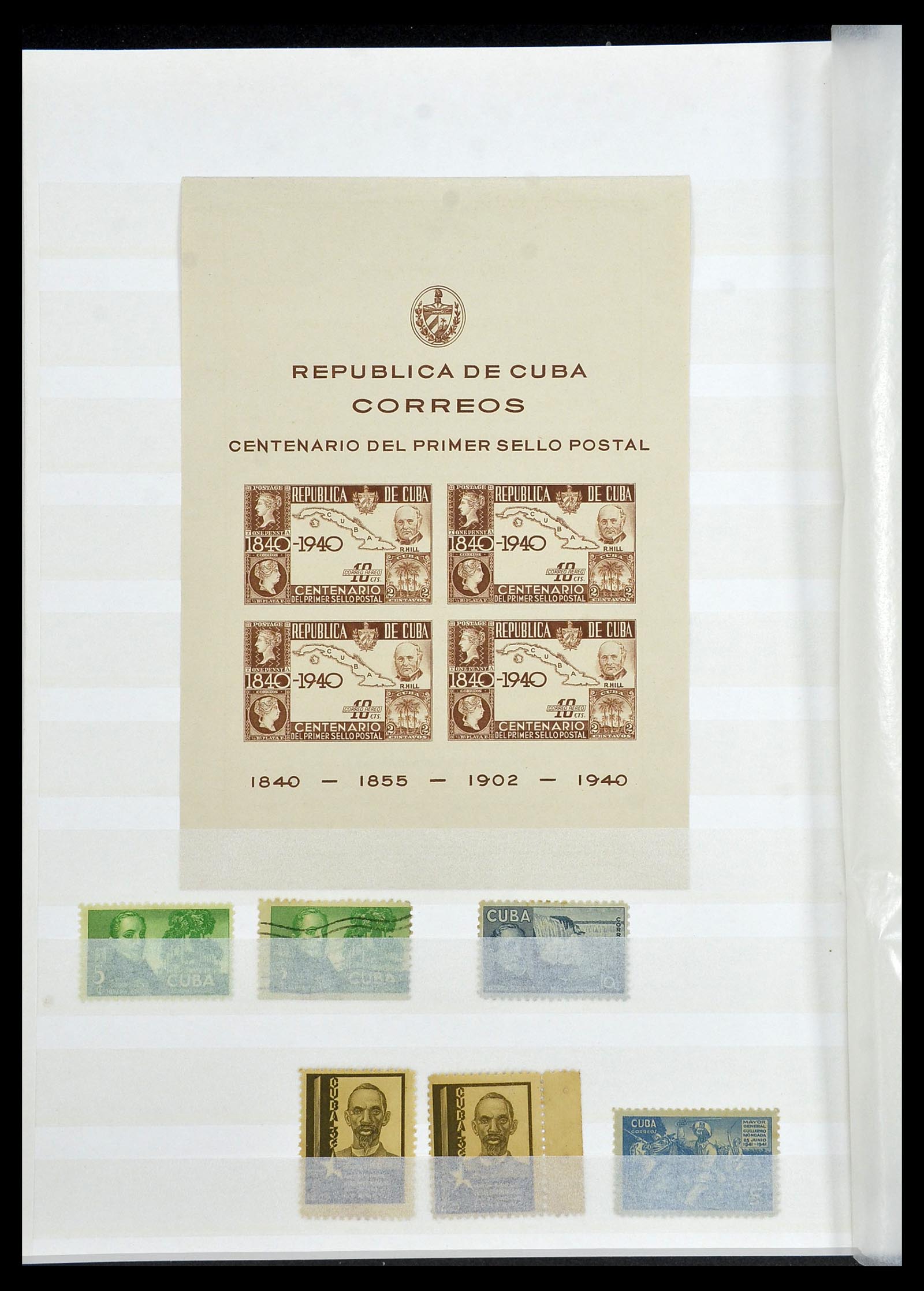 34179 020 - Postzegelverzameling 34179 Cuba 1899-1958.