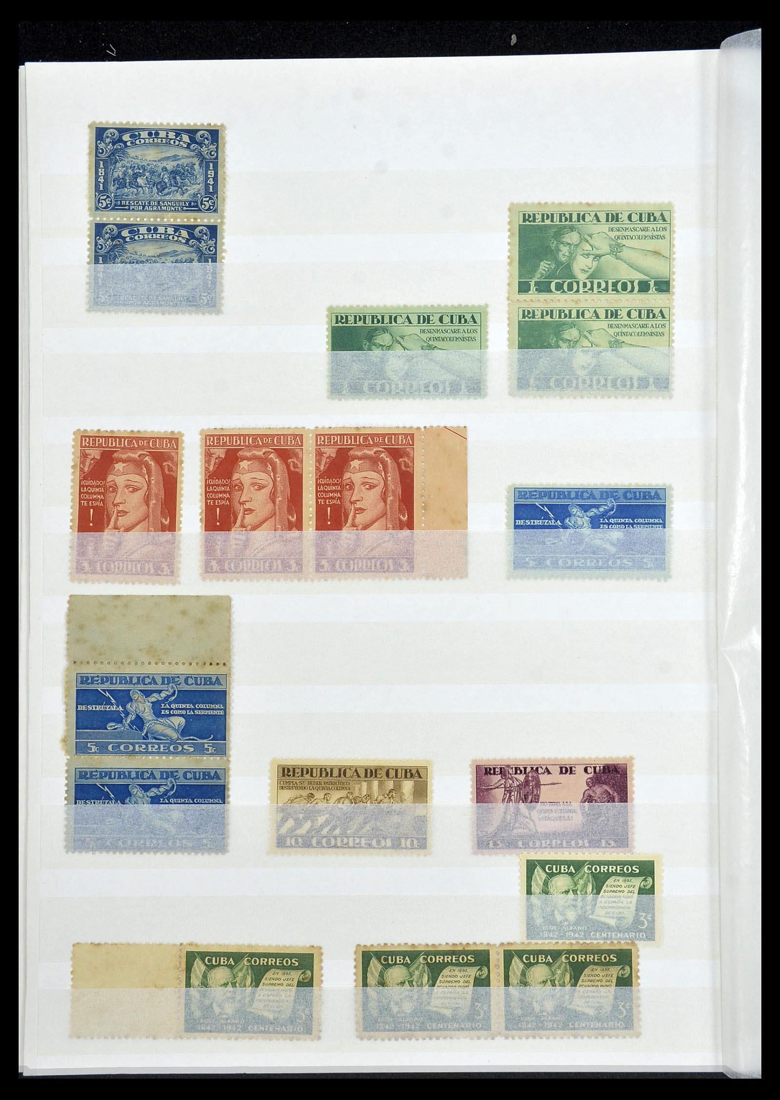 34179 022 - Postzegelverzameling 34179 Cuba 1899-1958.