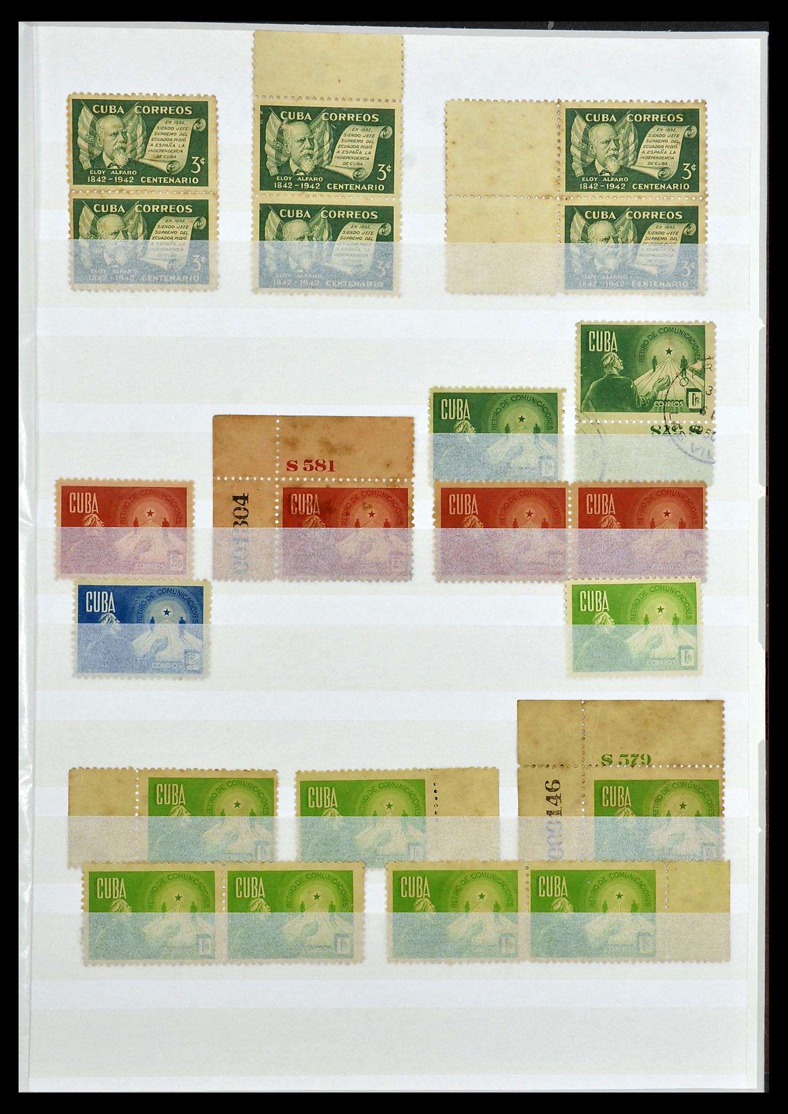34179 023 - Postzegelverzameling 34179 Cuba 1899-1958.