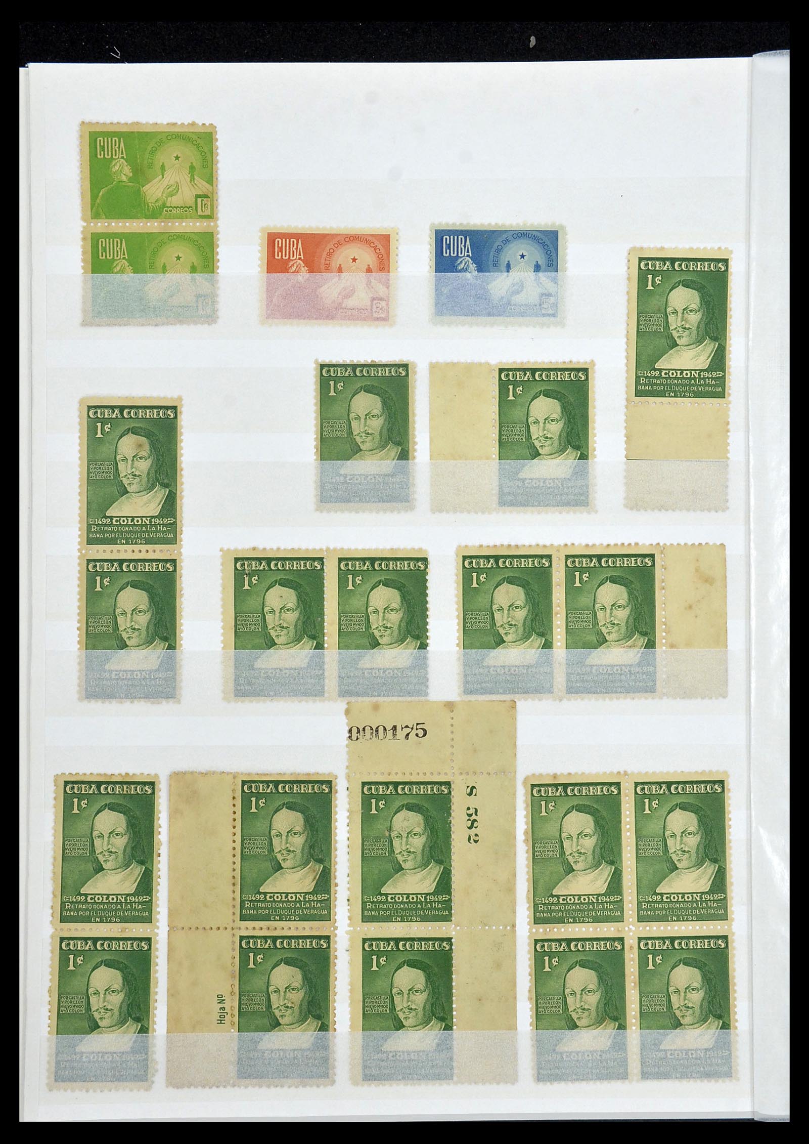 34179 024 - Postzegelverzameling 34179 Cuba 1899-1958.