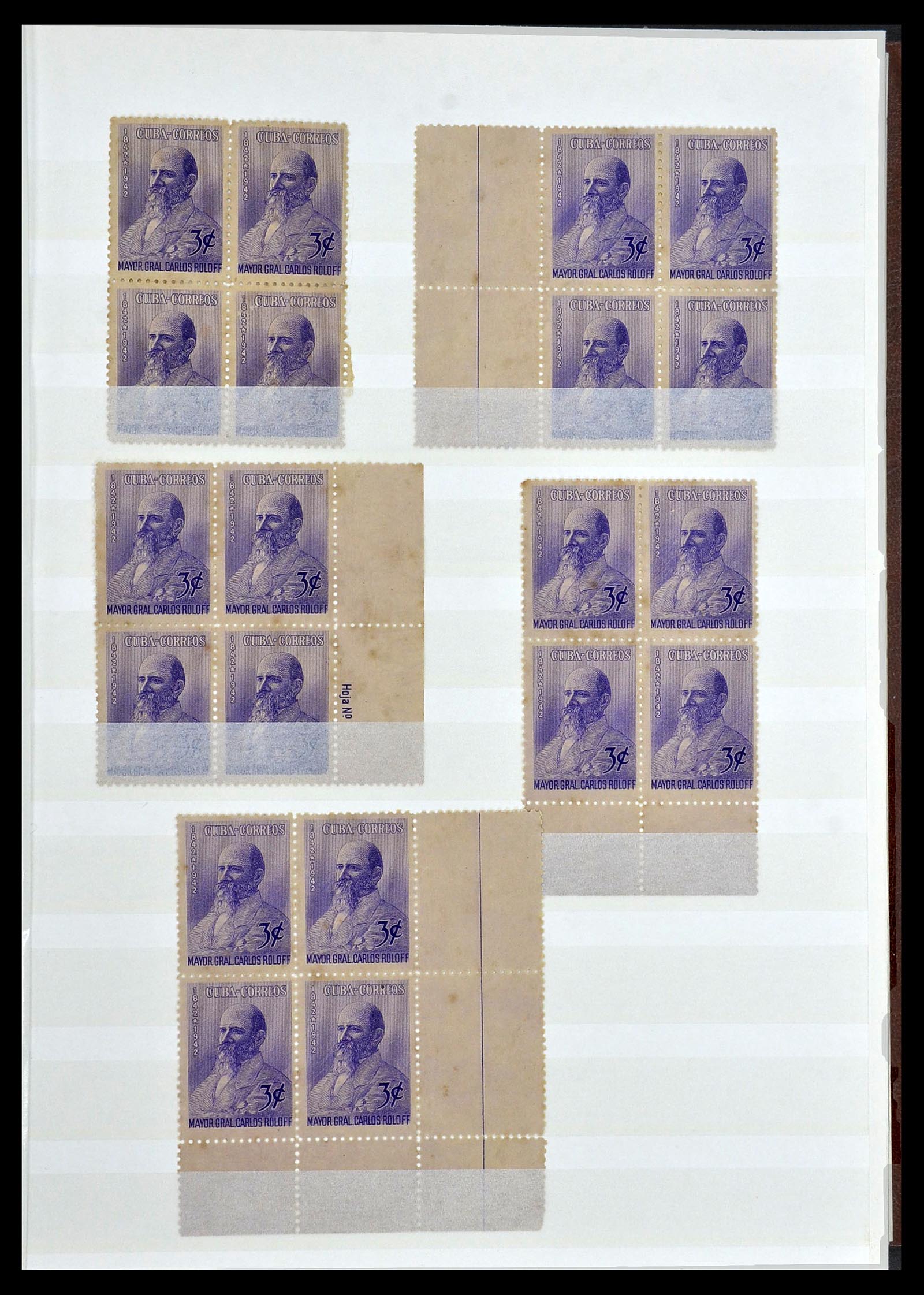 34179 027 - Postzegelverzameling 34179 Cuba 1899-1958.