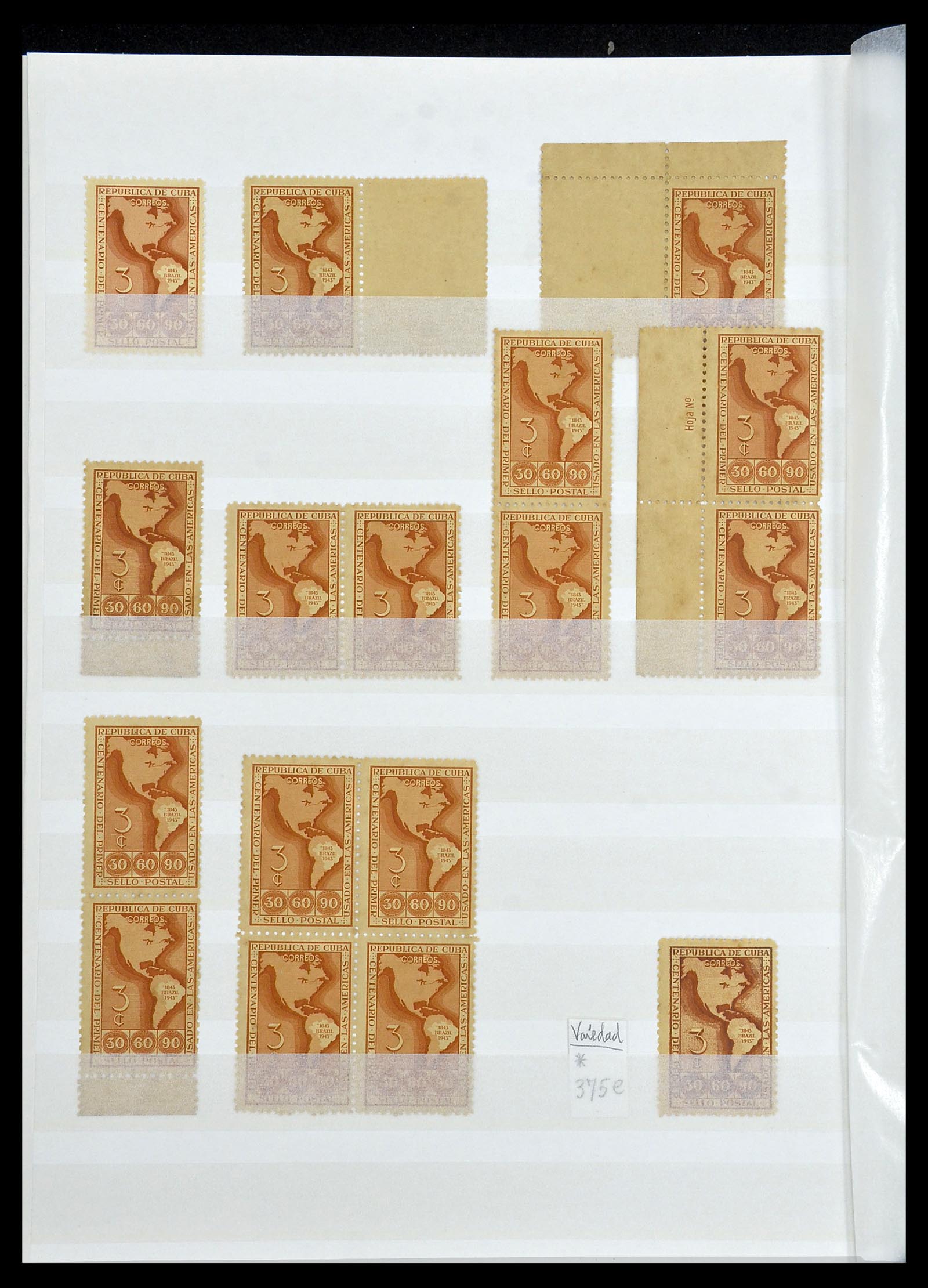 34179 028 - Postzegelverzameling 34179 Cuba 1899-1958.