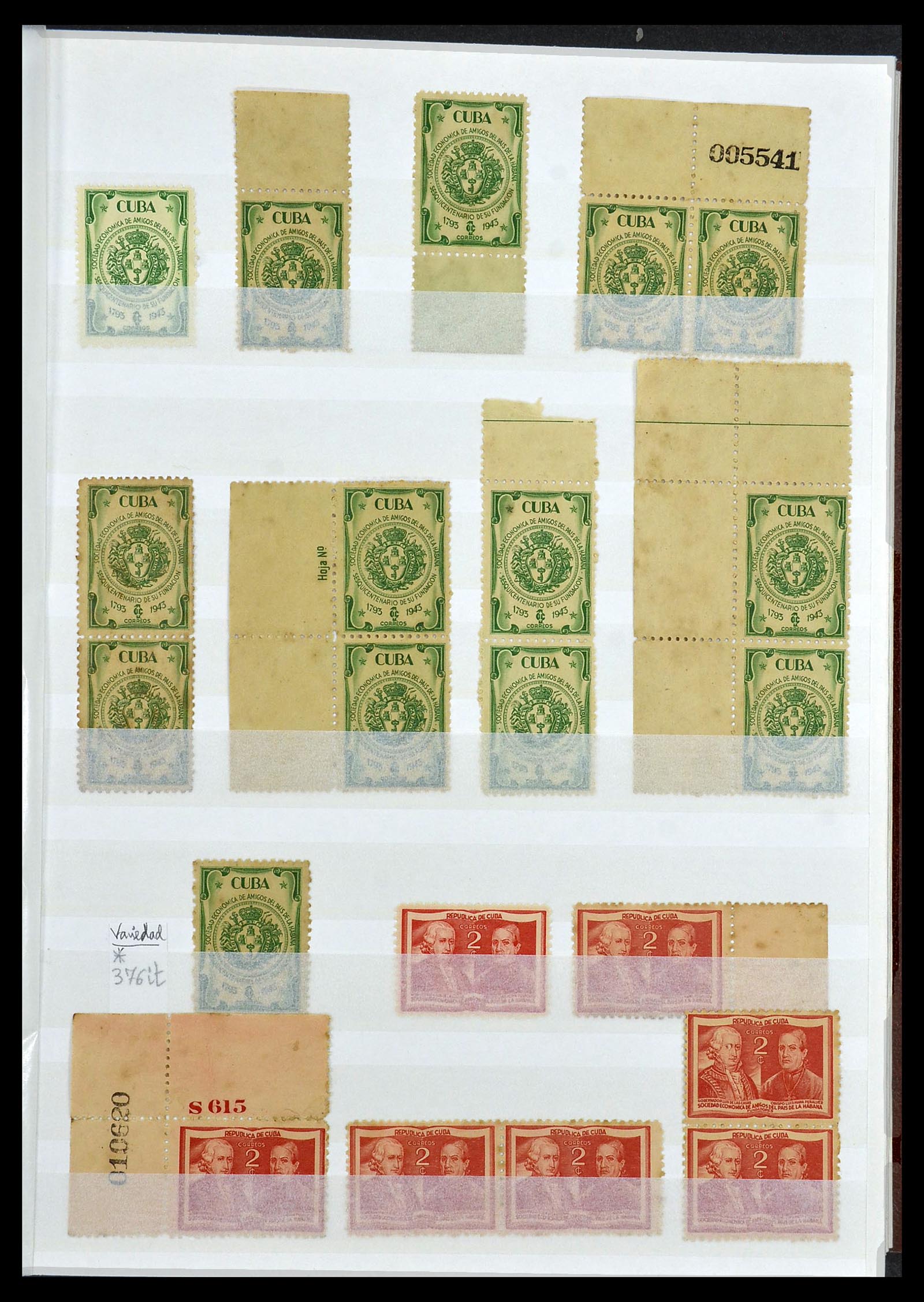 34179 029 - Postzegelverzameling 34179 Cuba 1899-1958.