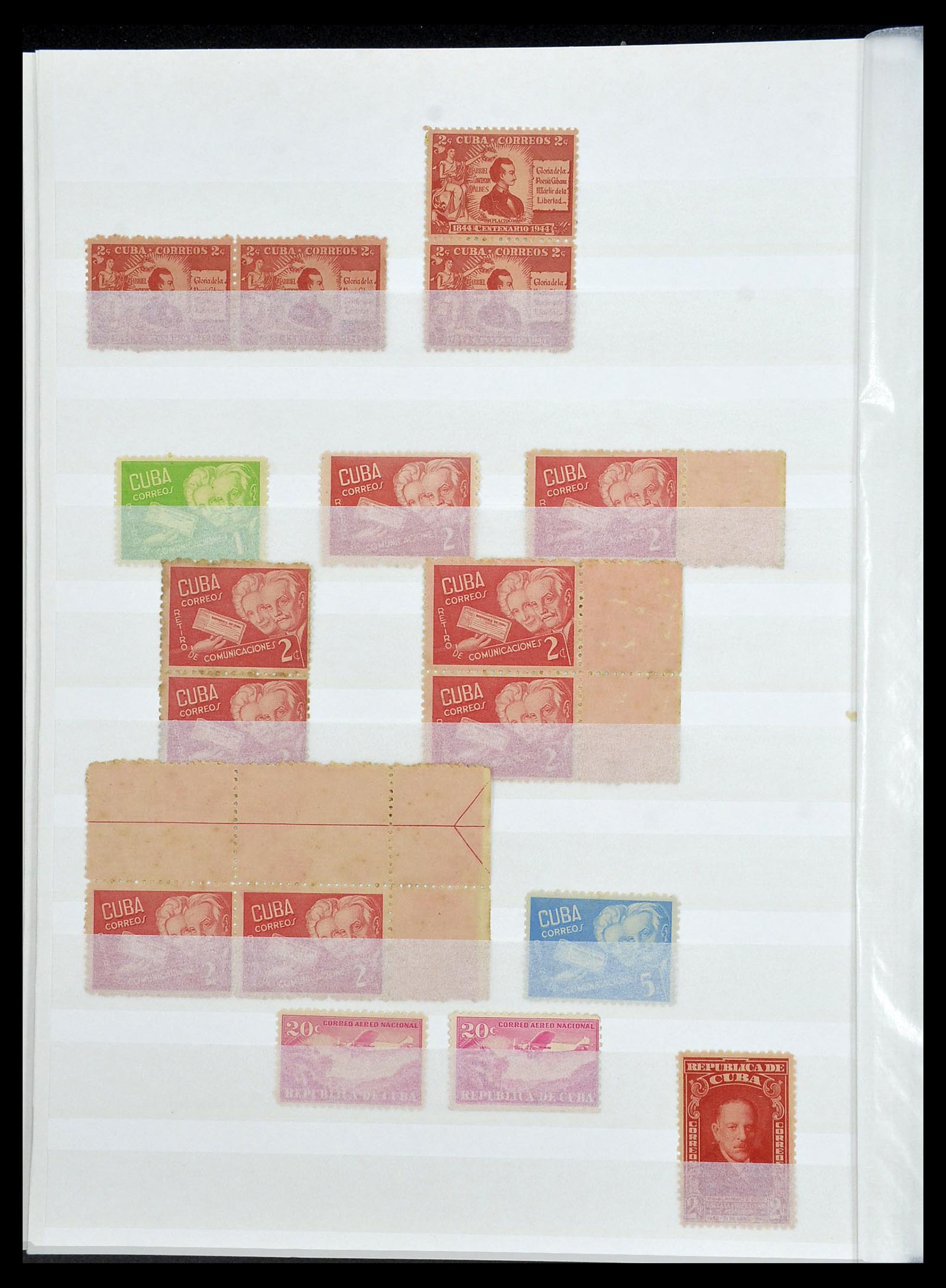 34179 032 - Postzegelverzameling 34179 Cuba 1899-1958.