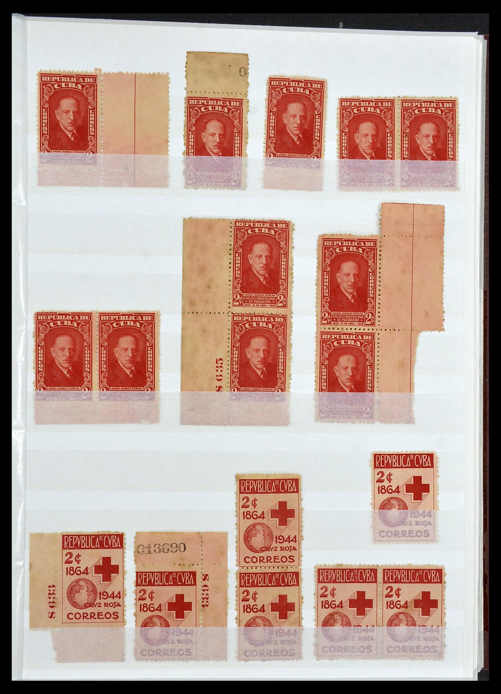 34179 033 - Postzegelverzameling 34179 Cuba 1899-1958.