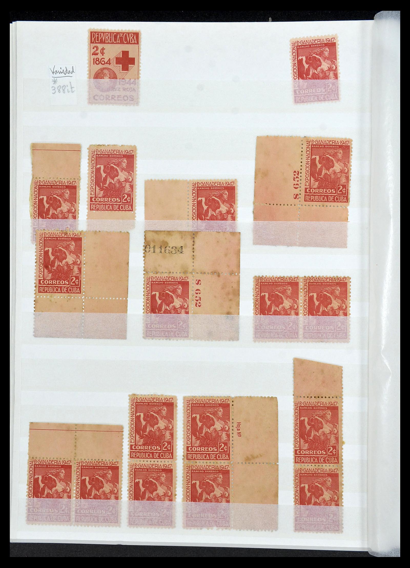 34179 034 - Postzegelverzameling 34179 Cuba 1899-1958.