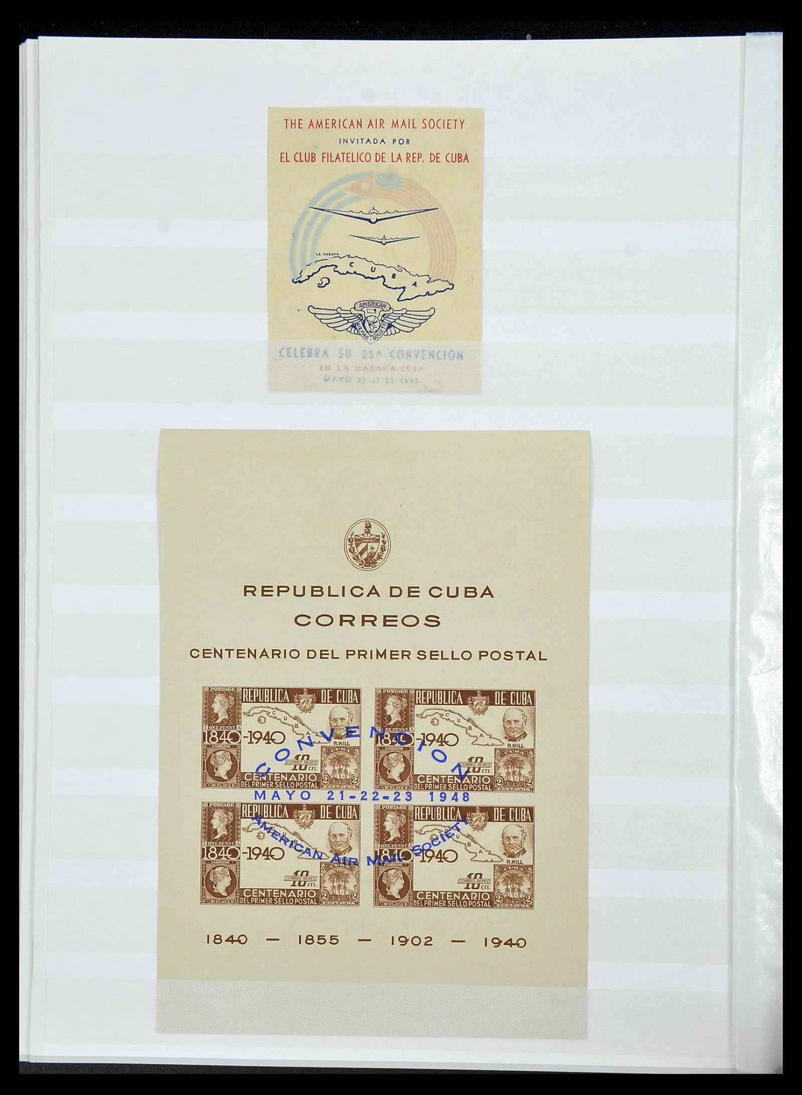 34179 038 - Postzegelverzameling 34179 Cuba 1899-1958.