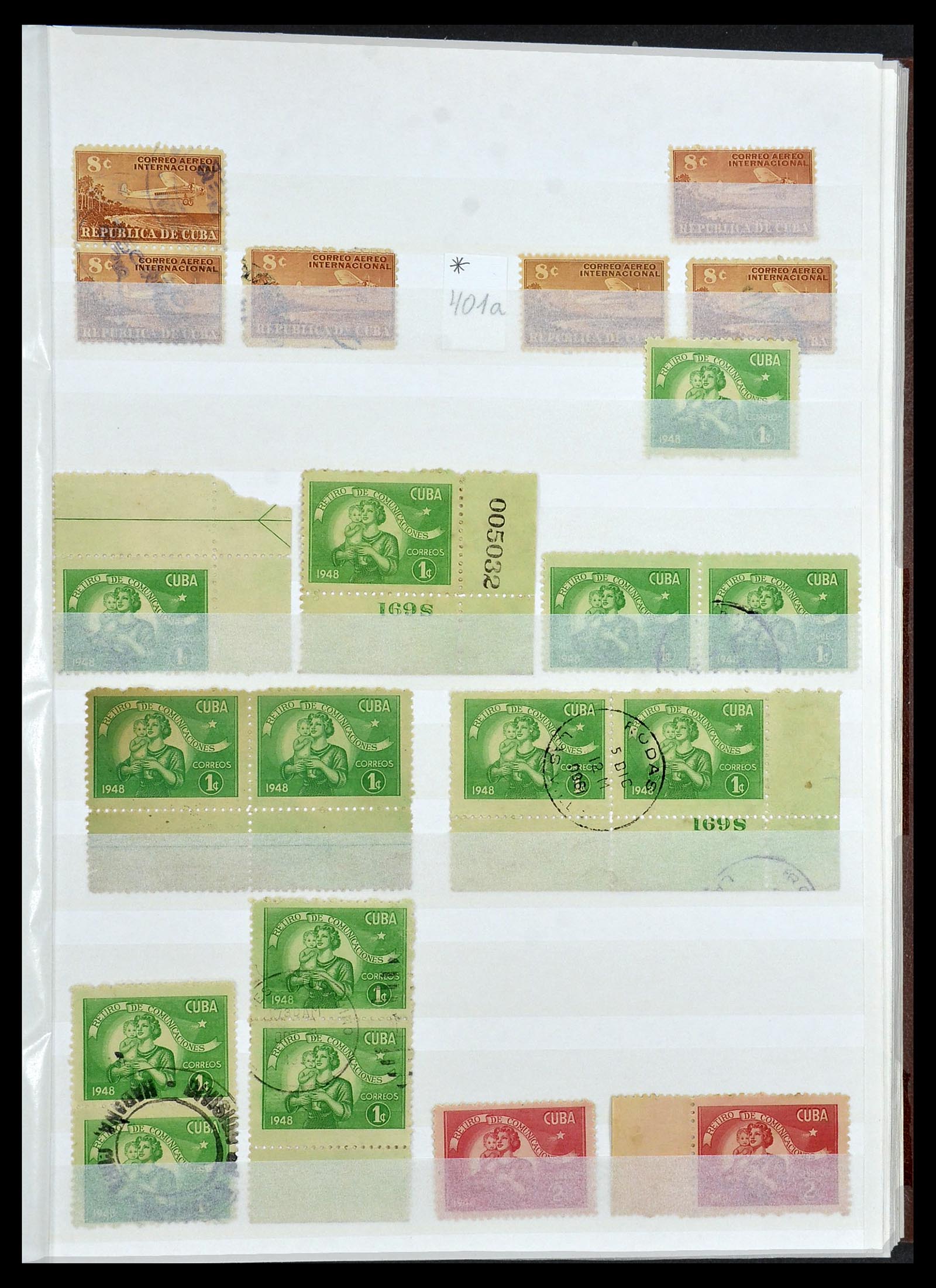34179 039 - Postzegelverzameling 34179 Cuba 1899-1958.