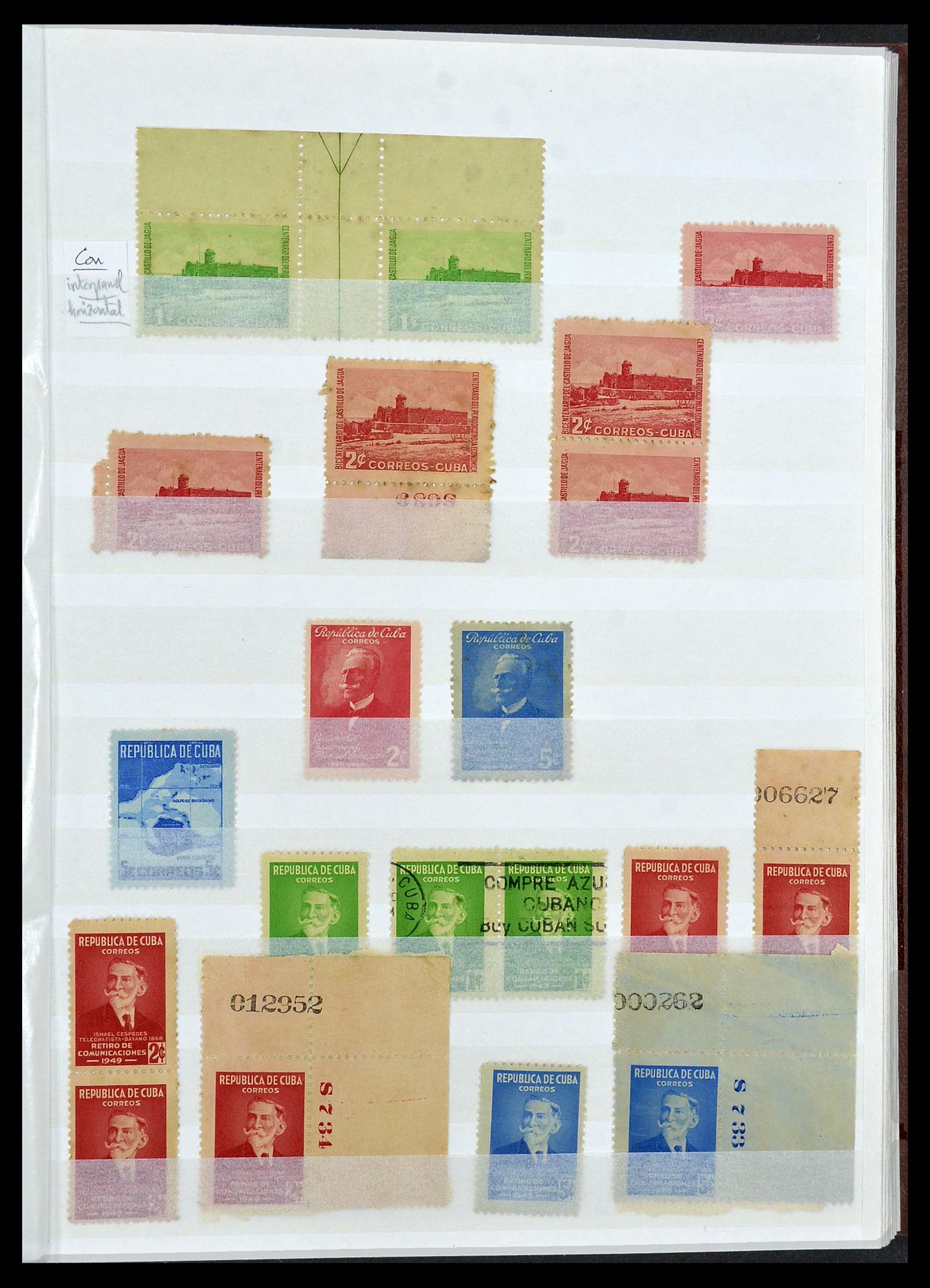 34179 042 - Postzegelverzameling 34179 Cuba 1899-1958.