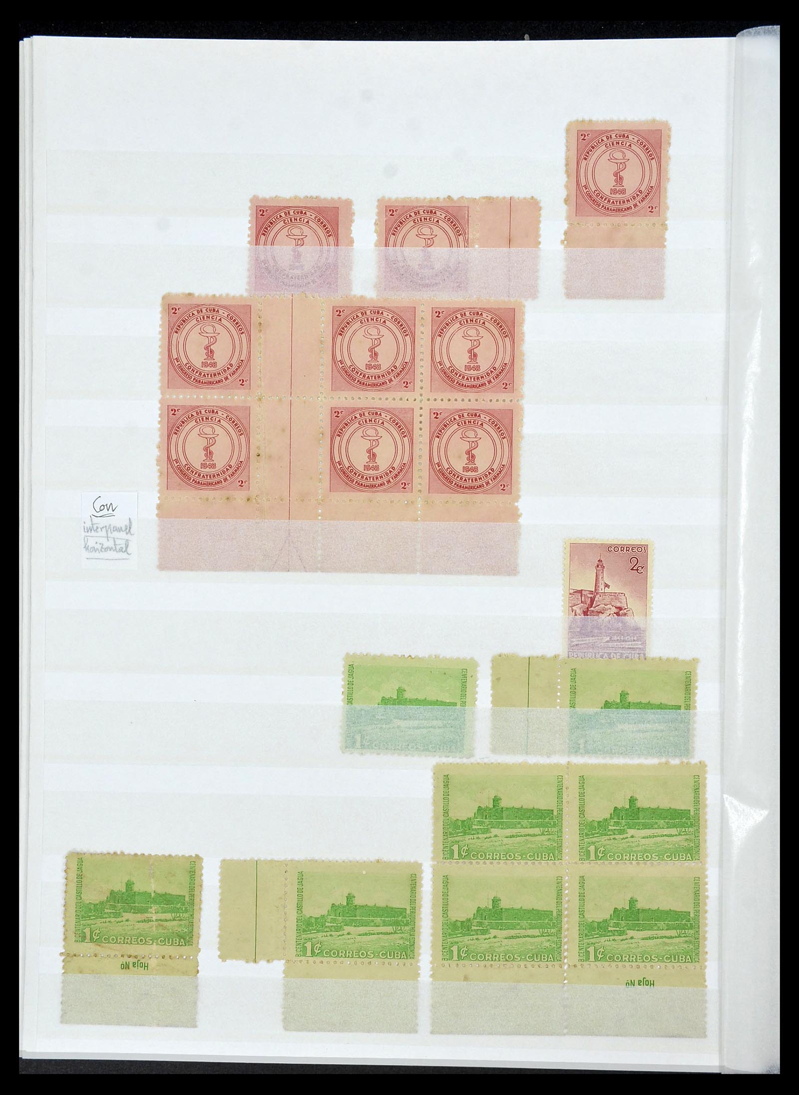 34179 043 - Postzegelverzameling 34179 Cuba 1899-1958.