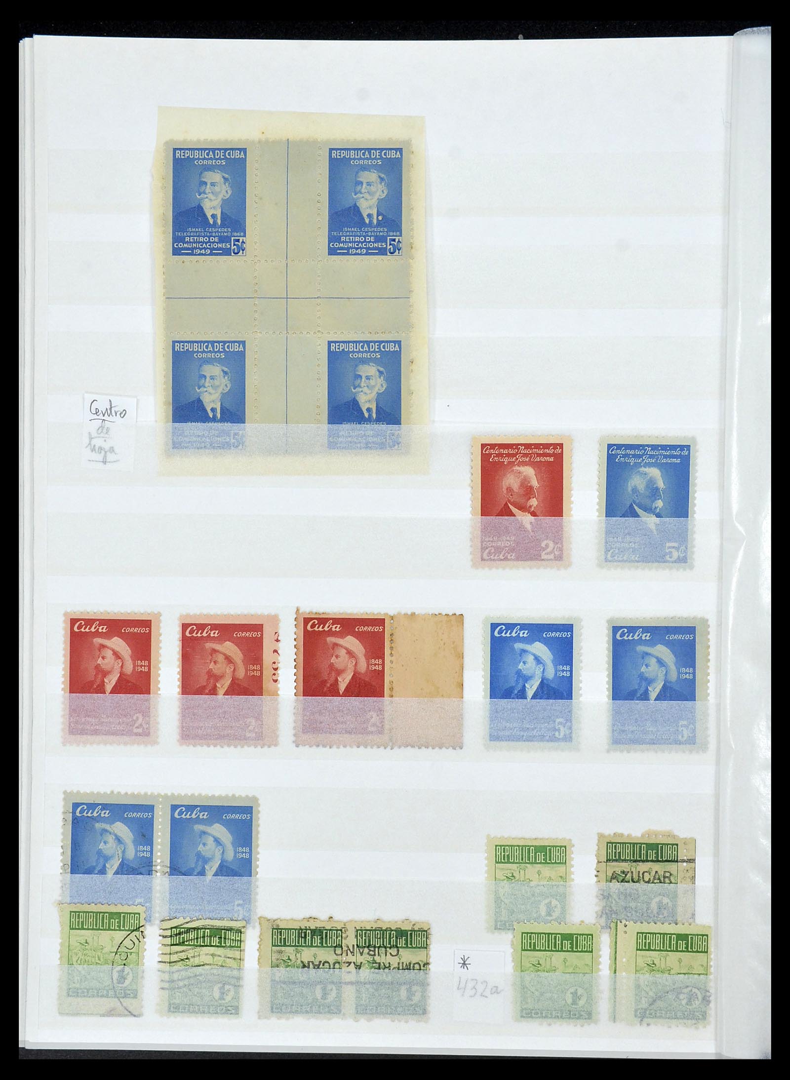 34179 044 - Postzegelverzameling 34179 Cuba 1899-1958.