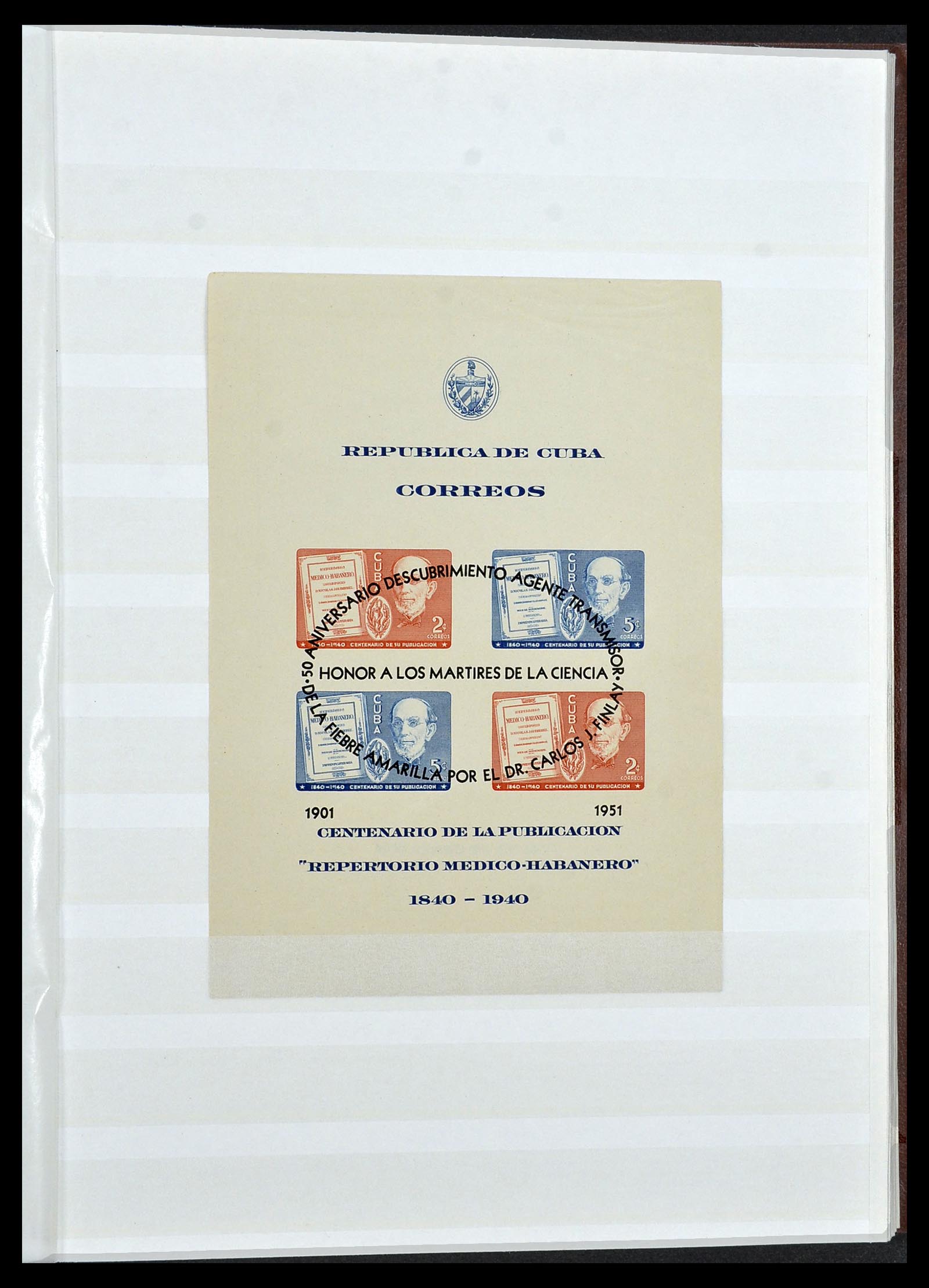 34179 046 - Postzegelverzameling 34179 Cuba 1899-1958.