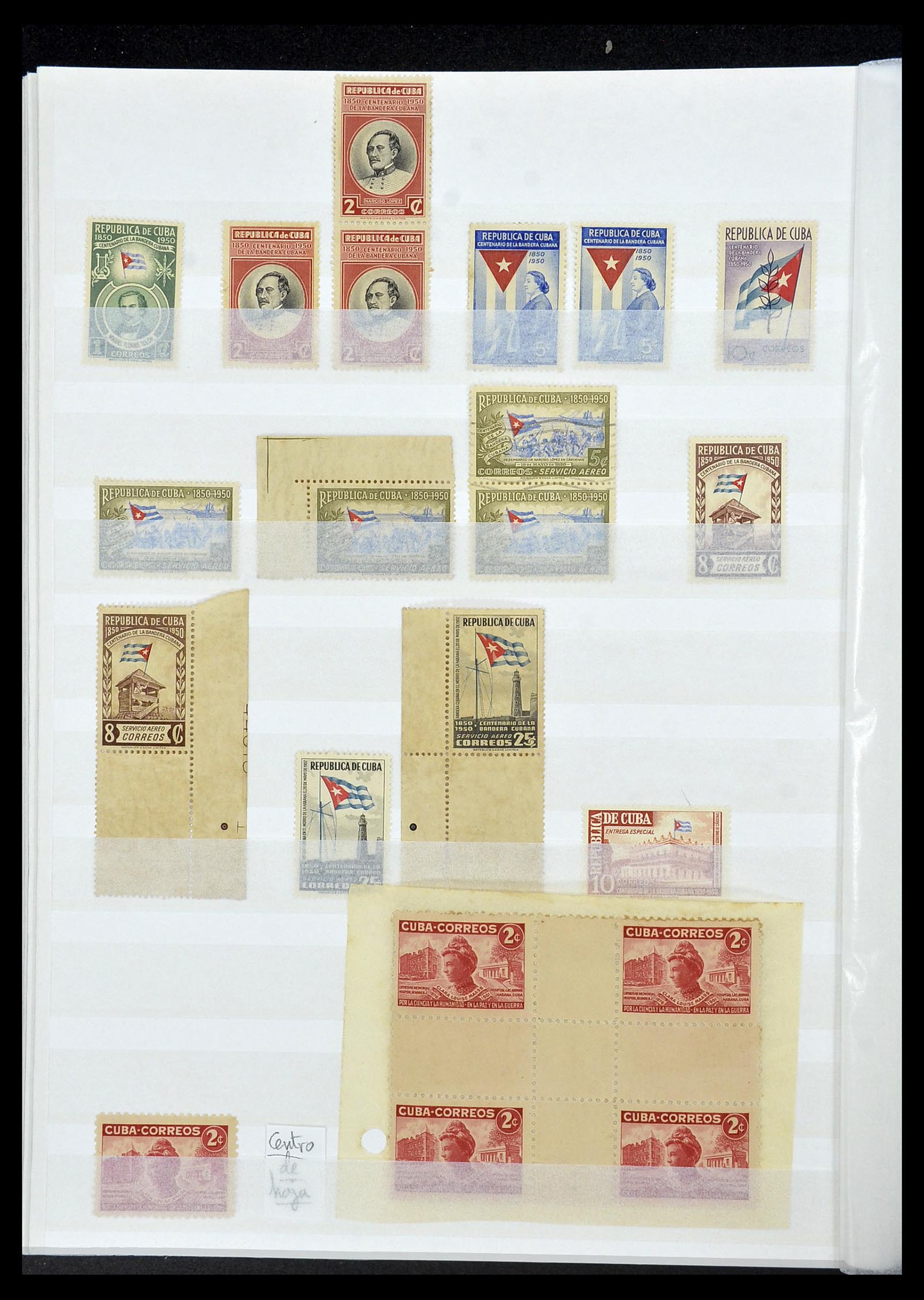 34179 047 - Postzegelverzameling 34179 Cuba 1899-1958.
