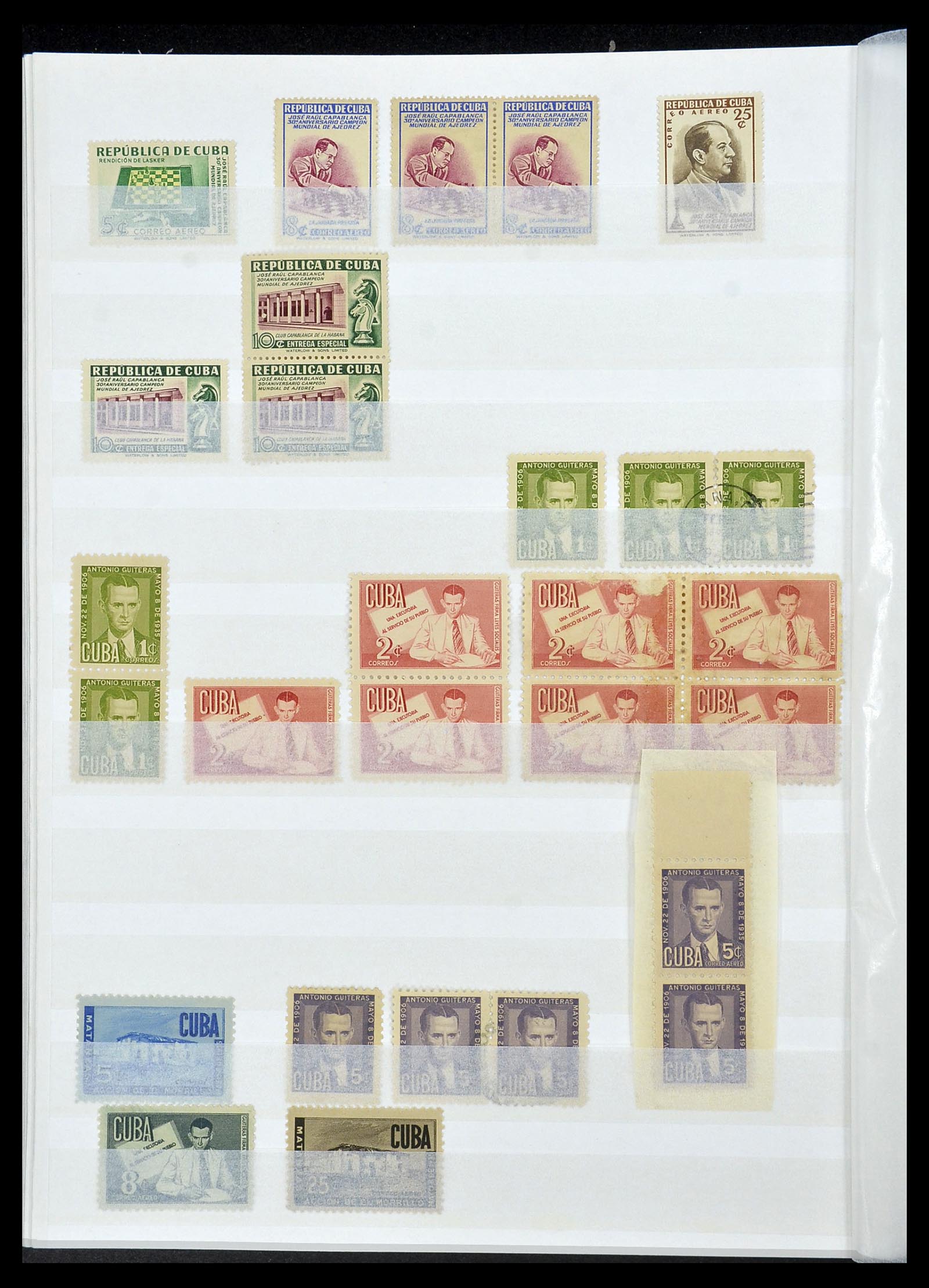 34179 051 - Postzegelverzameling 34179 Cuba 1899-1958.