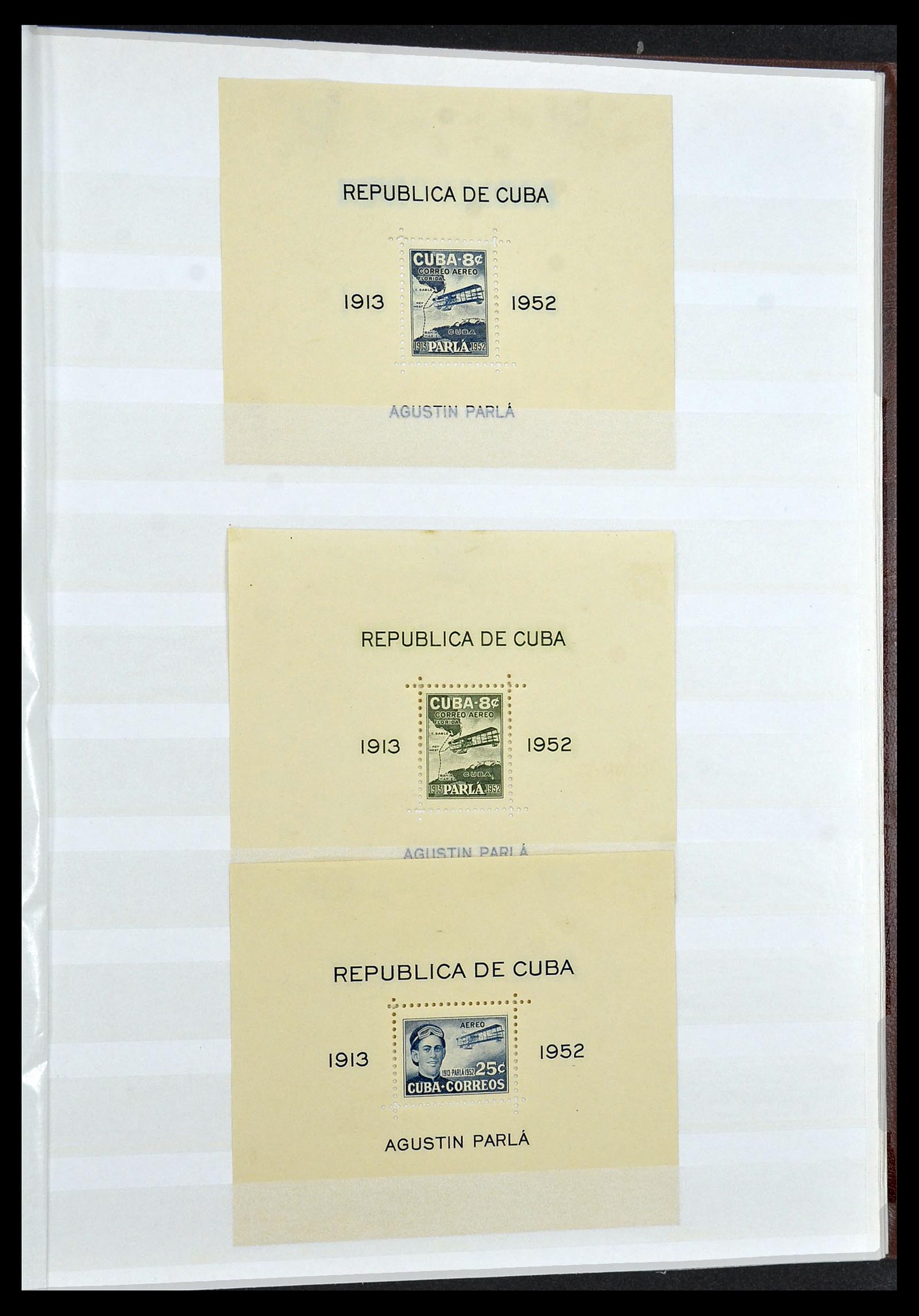 34179 055 - Postzegelverzameling 34179 Cuba 1899-1958.
