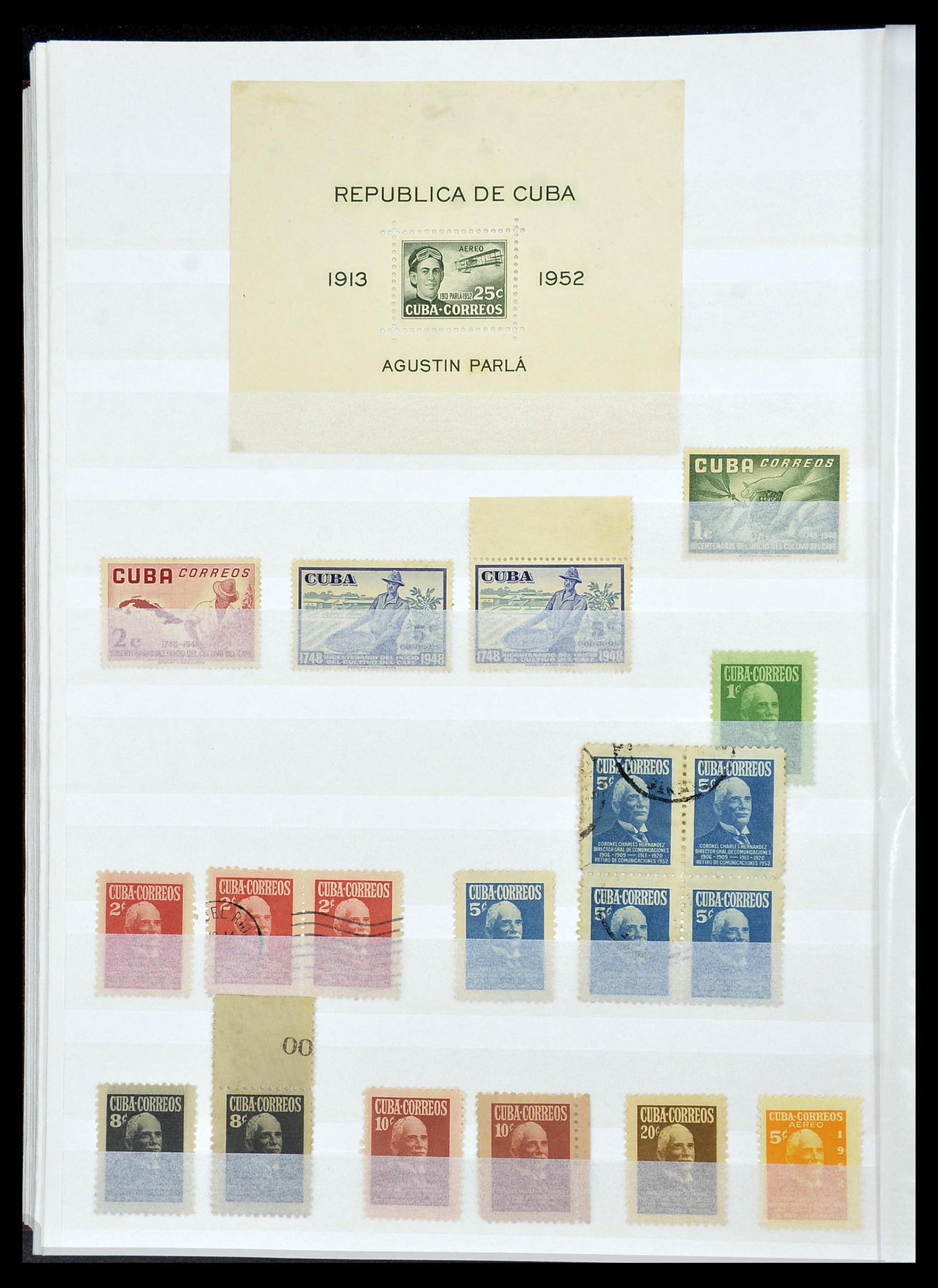 34179 056 - Postzegelverzameling 34179 Cuba 1899-1958.