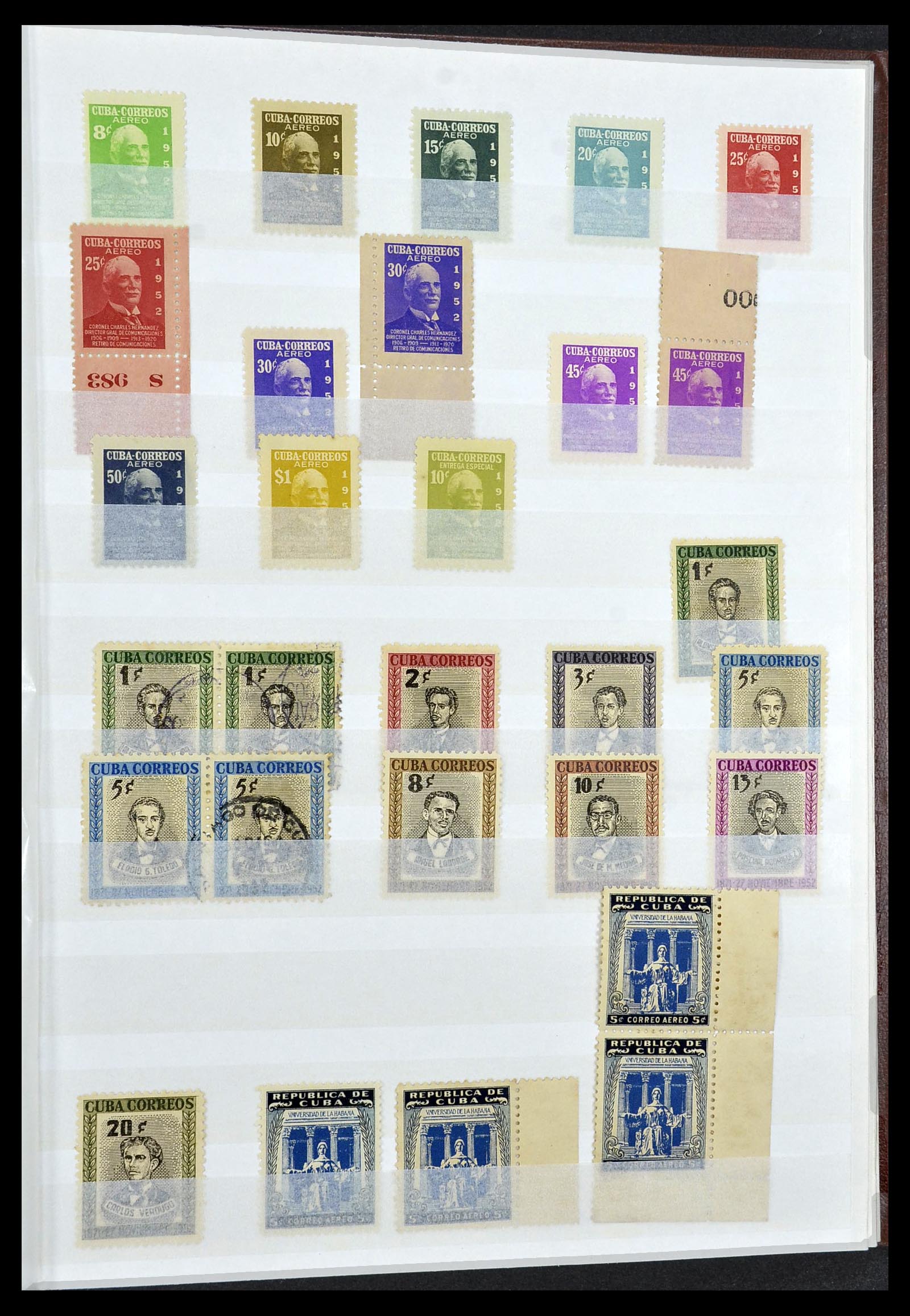 34179 057 - Postzegelverzameling 34179 Cuba 1899-1958.
