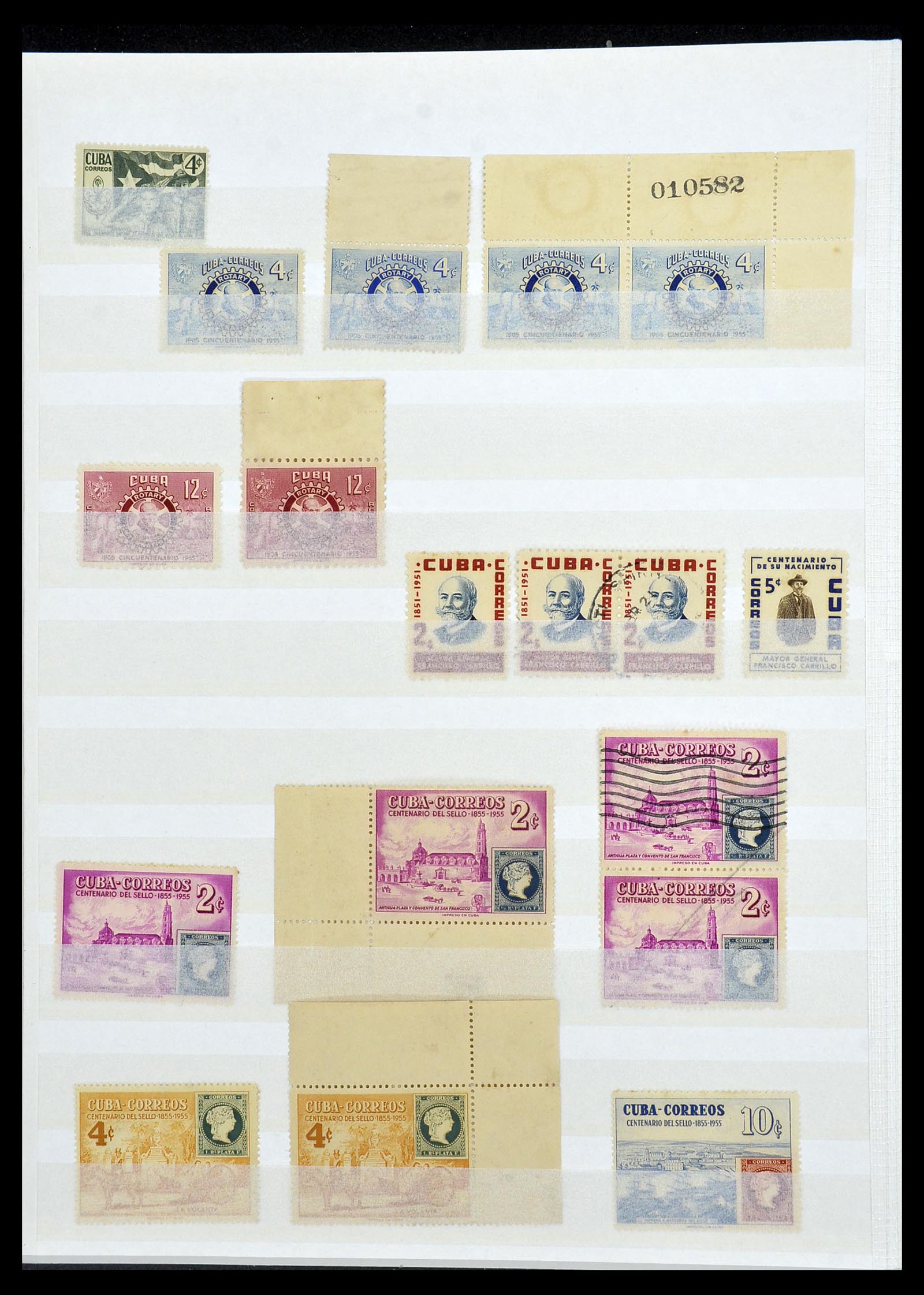 34179 063 - Postzegelverzameling 34179 Cuba 1899-1958.