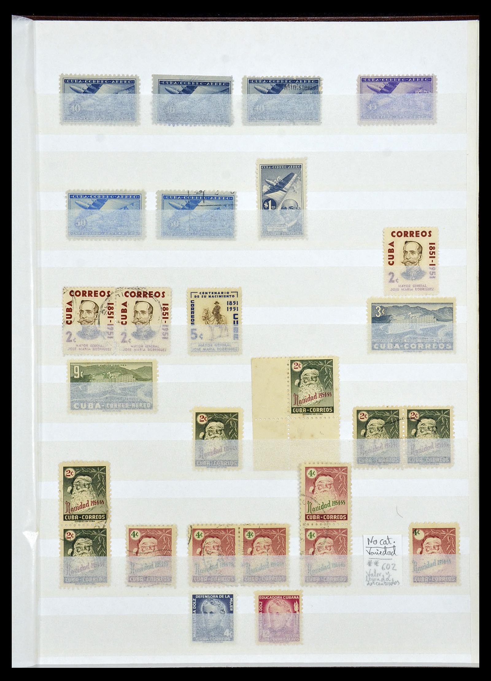 34179 064 - Postzegelverzameling 34179 Cuba 1899-1958.