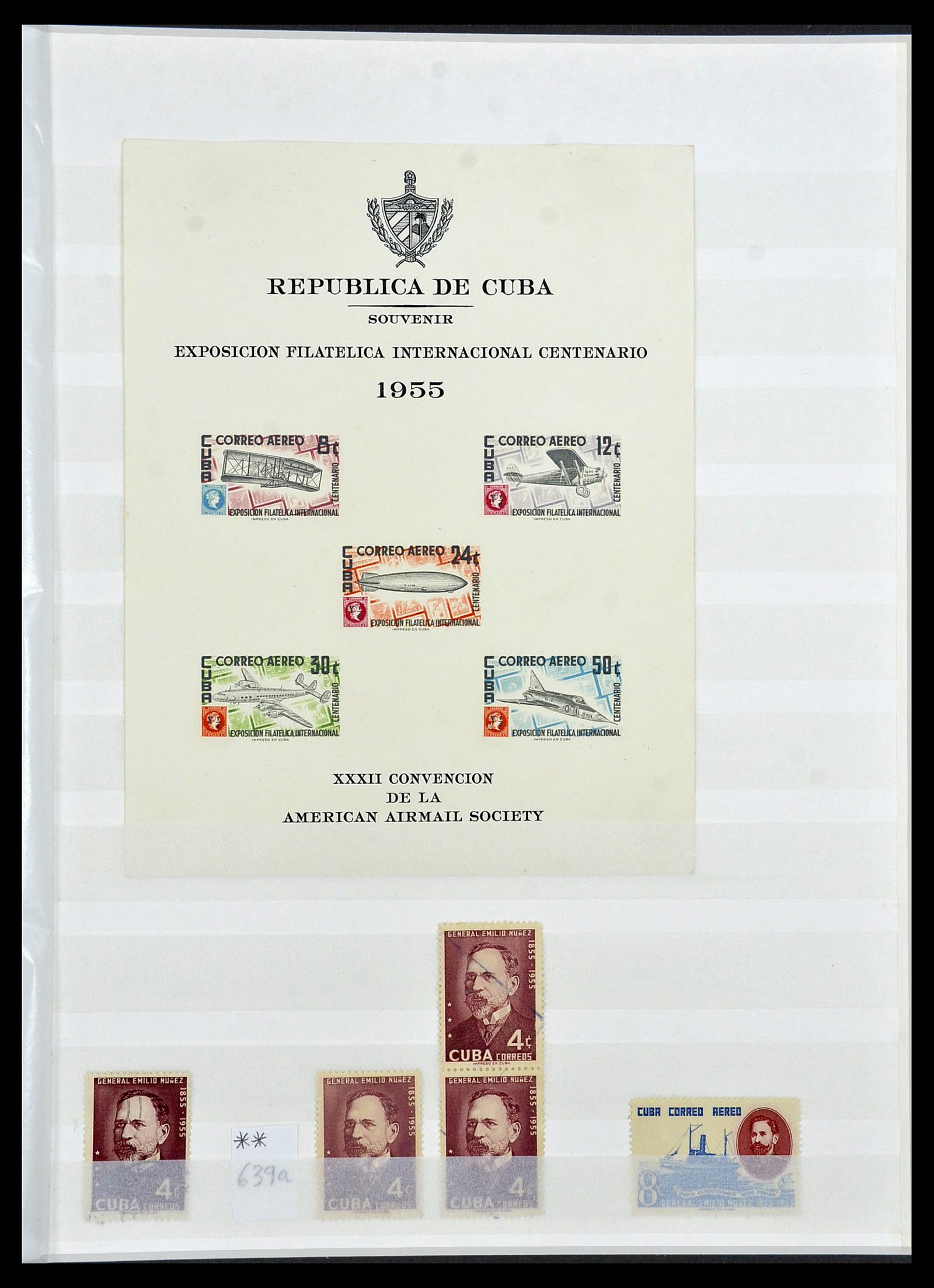 34179 067 - Postzegelverzameling 34179 Cuba 1899-1958.