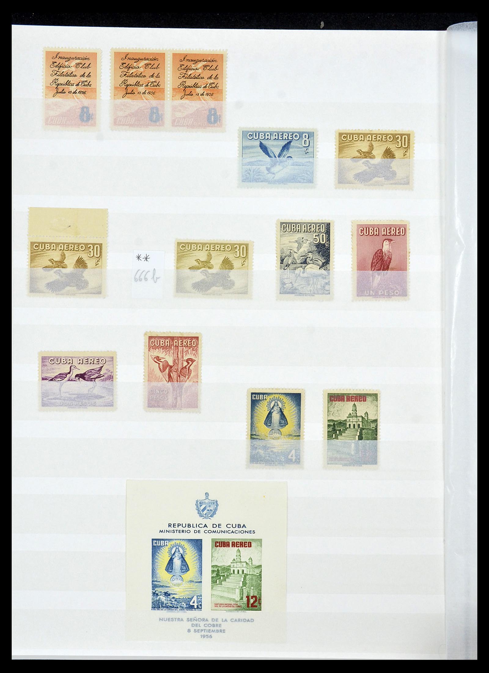 34179 070 - Postzegelverzameling 34179 Cuba 1899-1958.