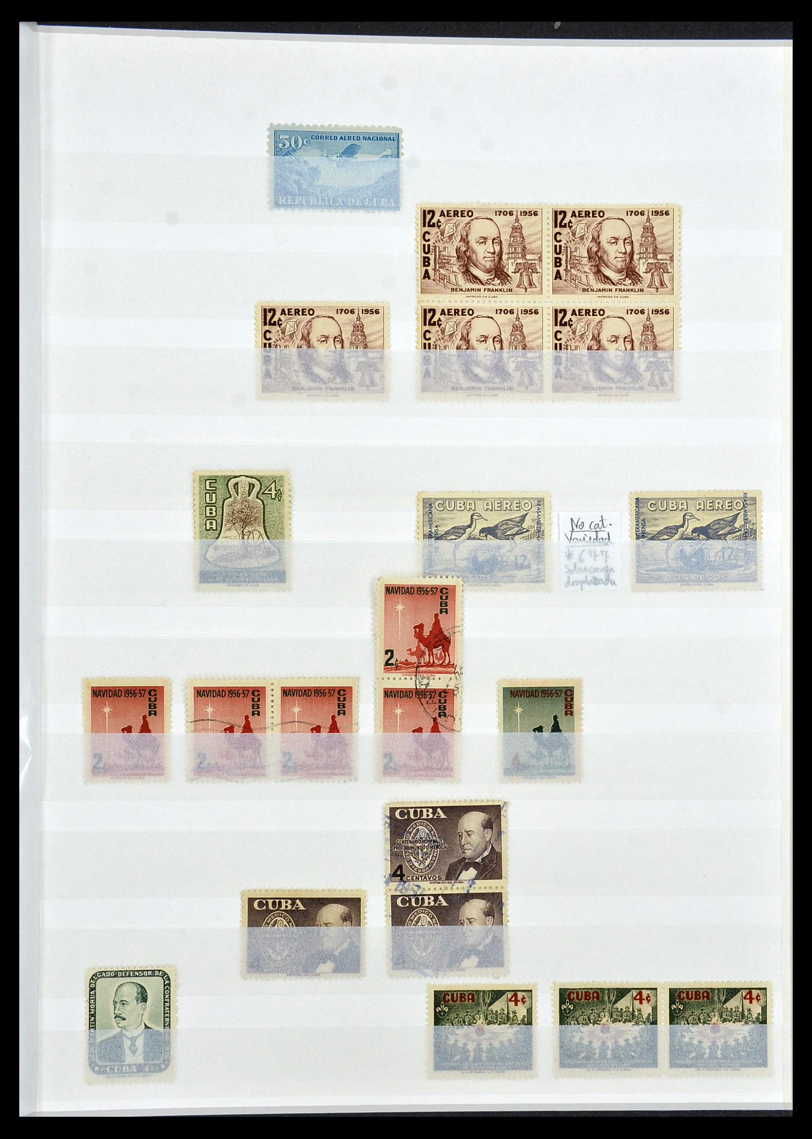 34179 071 - Postzegelverzameling 34179 Cuba 1899-1958.