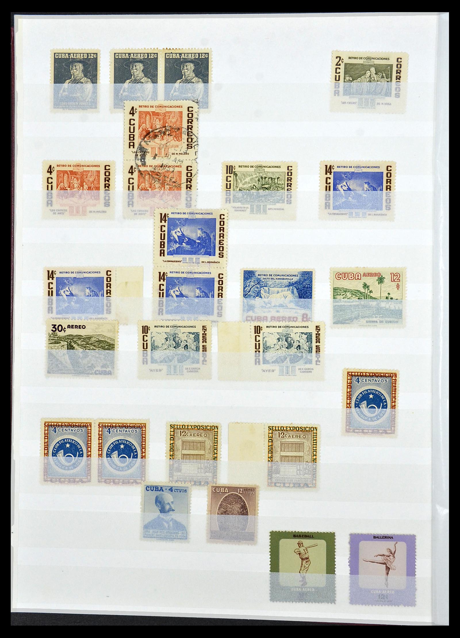 34179 072 - Postzegelverzameling 34179 Cuba 1899-1958.
