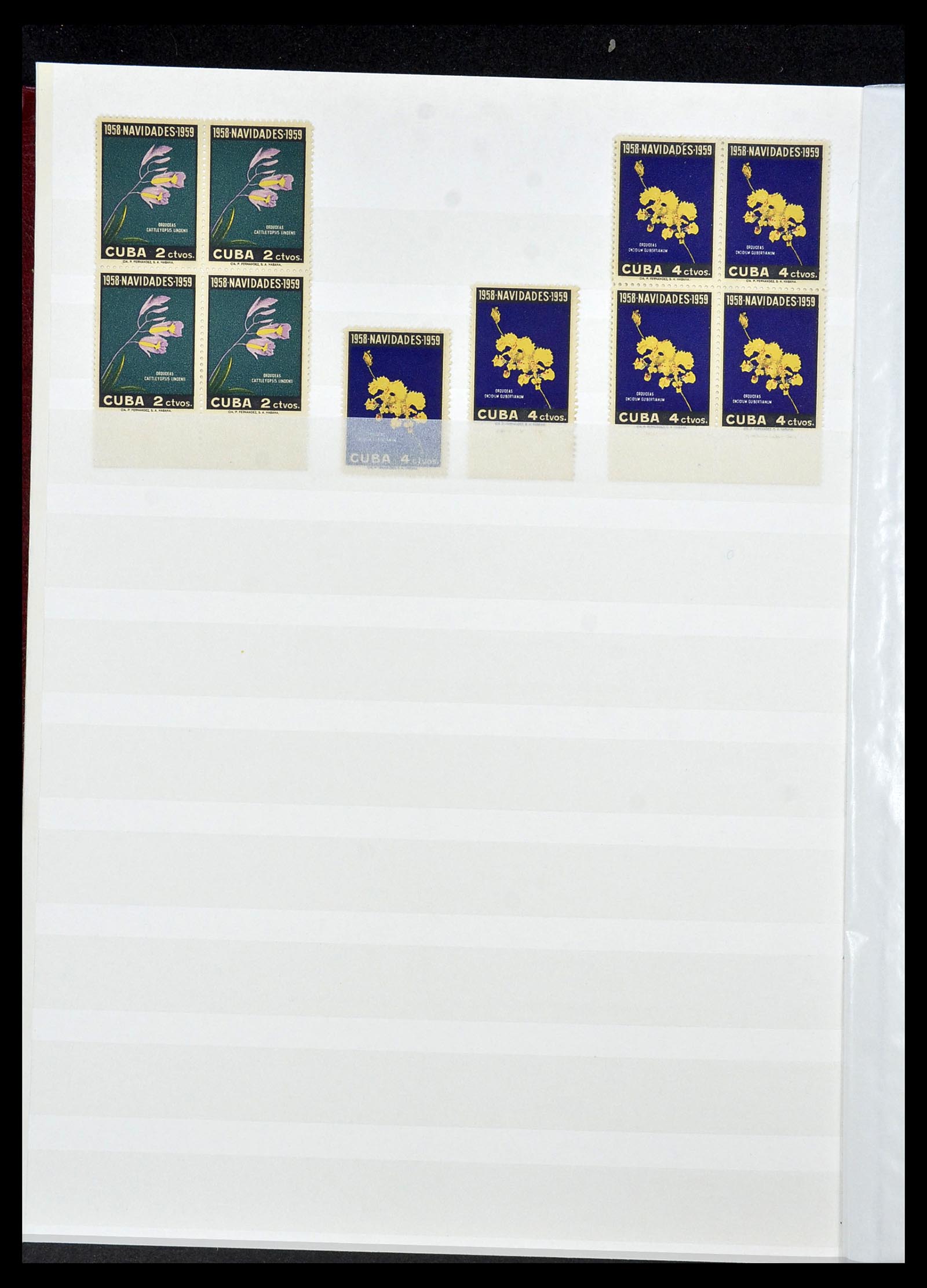 34179 082 - Postzegelverzameling 34179 Cuba 1899-1958.