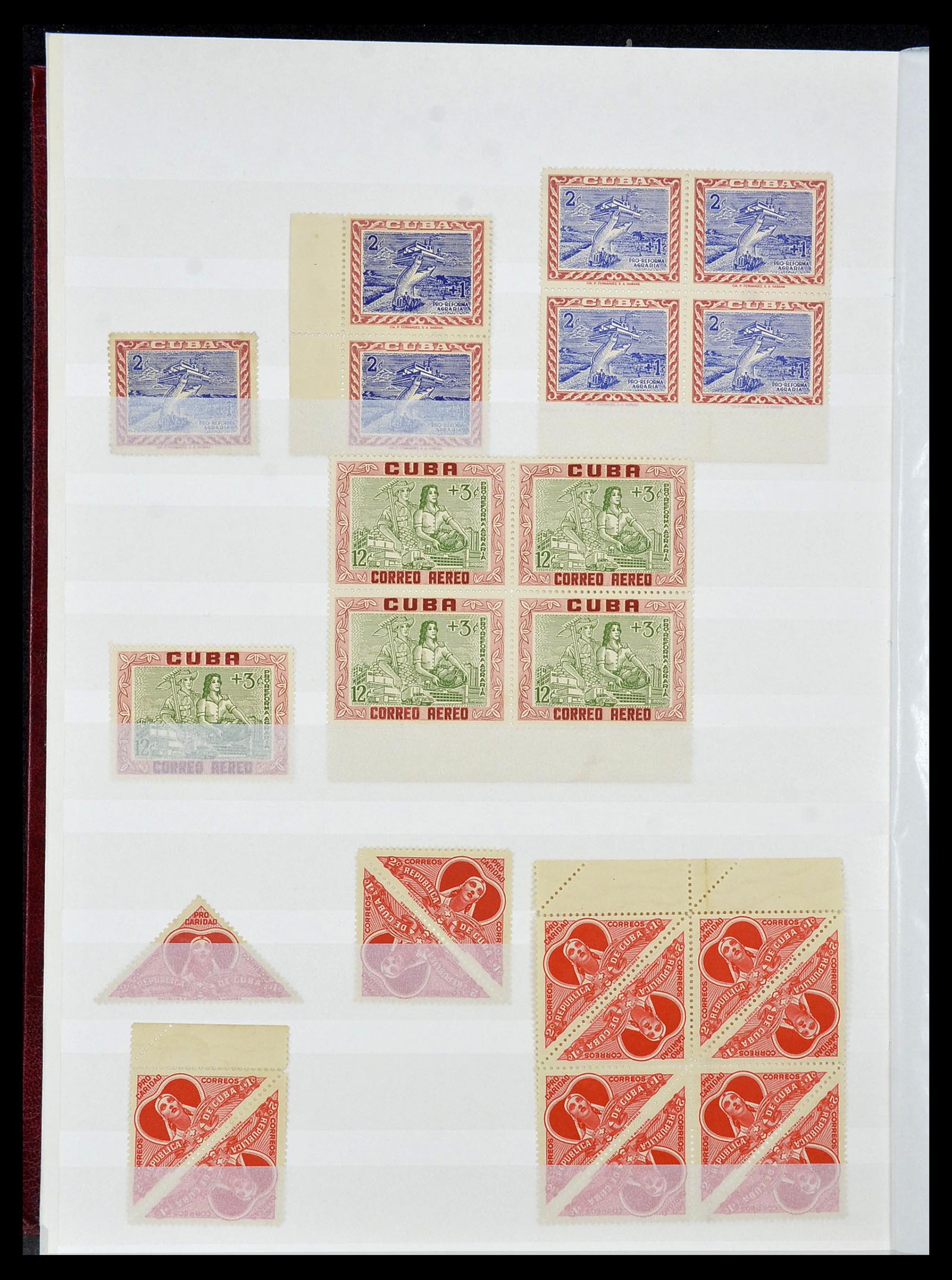 34179 084 - Postzegelverzameling 34179 Cuba 1899-1958.