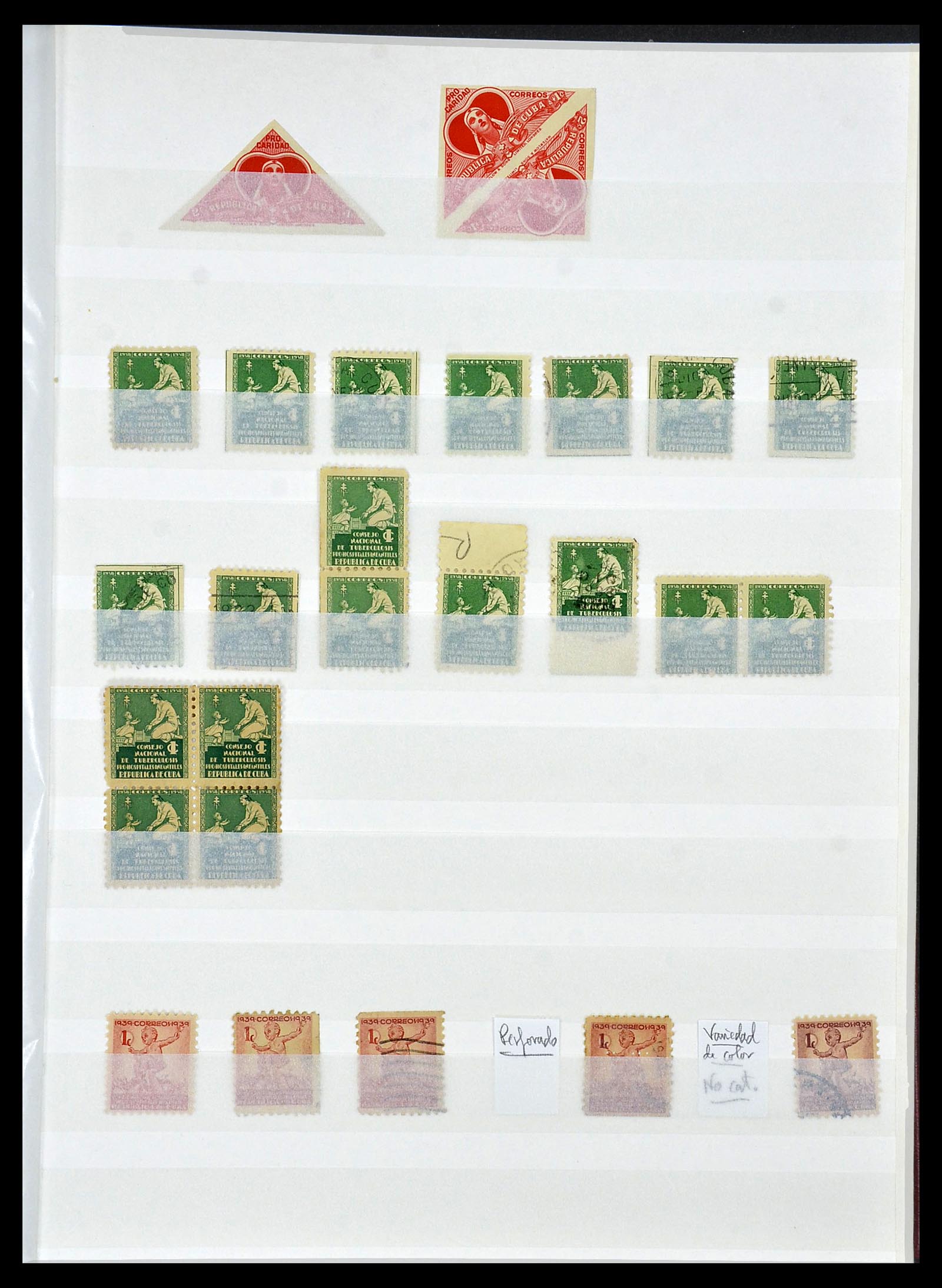 34179 085 - Postzegelverzameling 34179 Cuba 1899-1958.