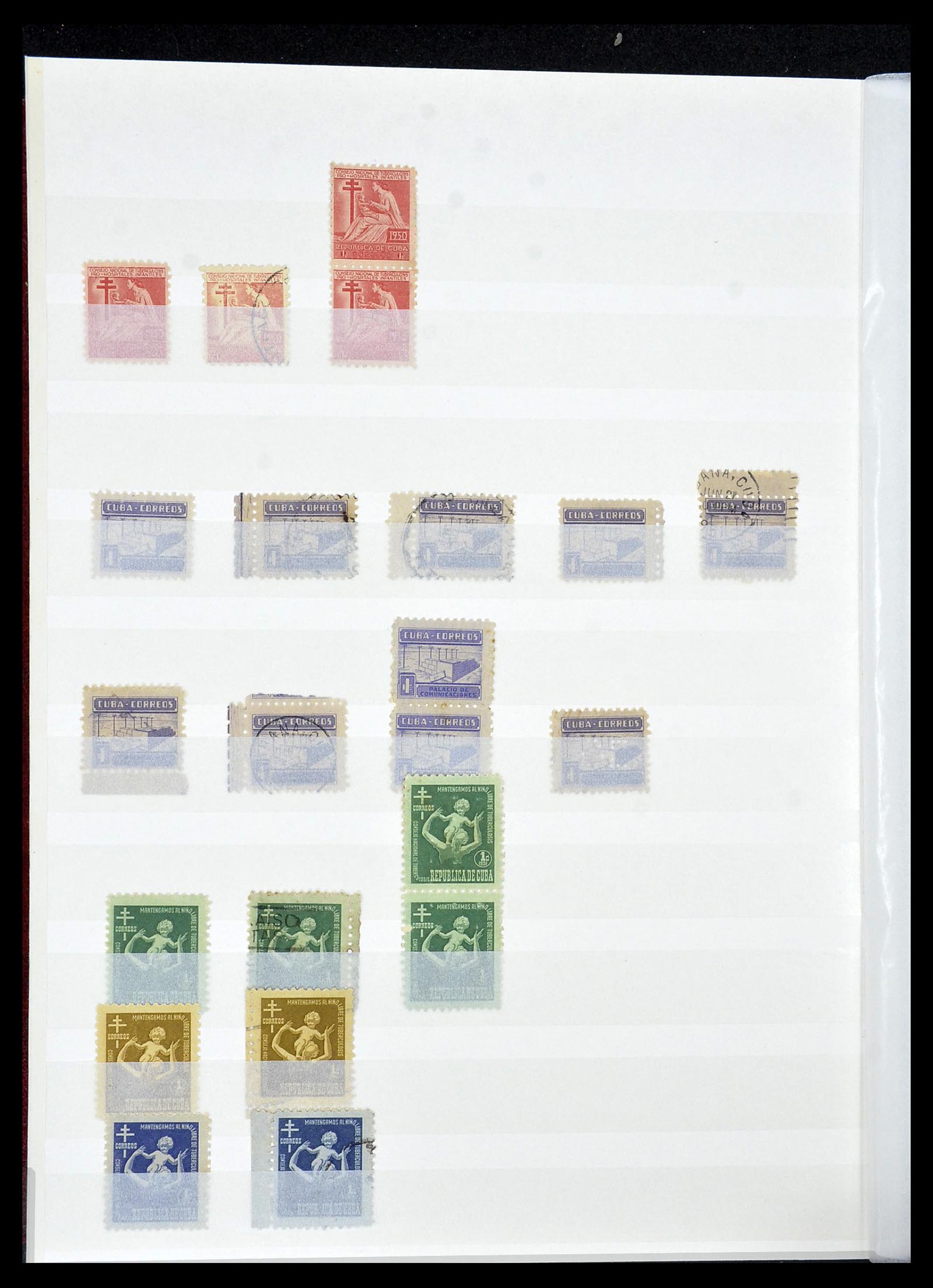 34179 089 - Postzegelverzameling 34179 Cuba 1899-1958.