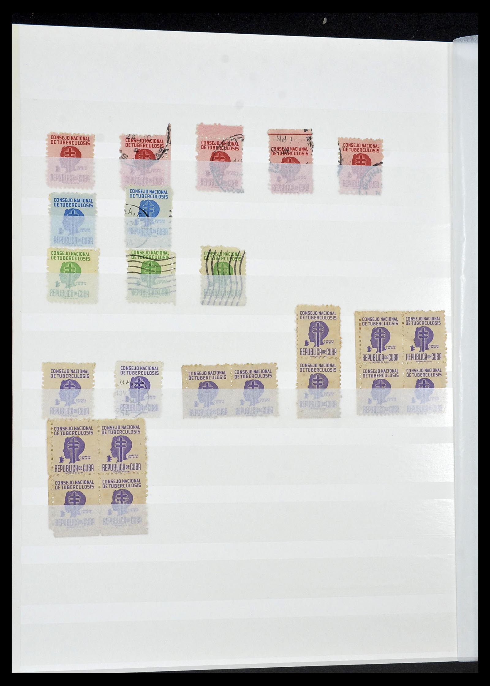 34179 090 - Postzegelverzameling 34179 Cuba 1899-1958.