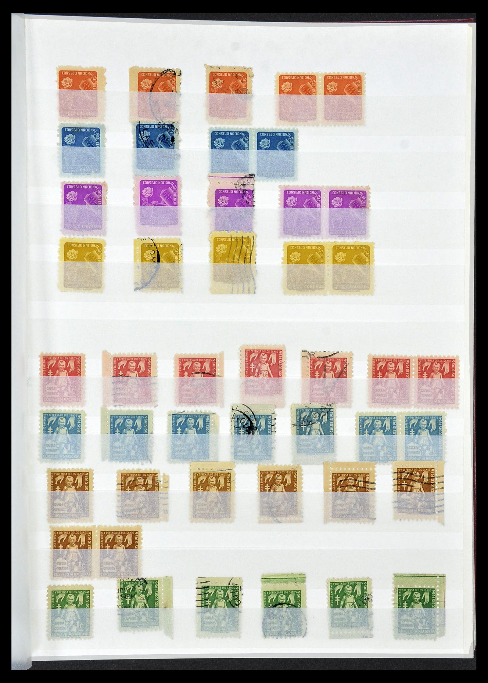 34179 091 - Postzegelverzameling 34179 Cuba 1899-1958.