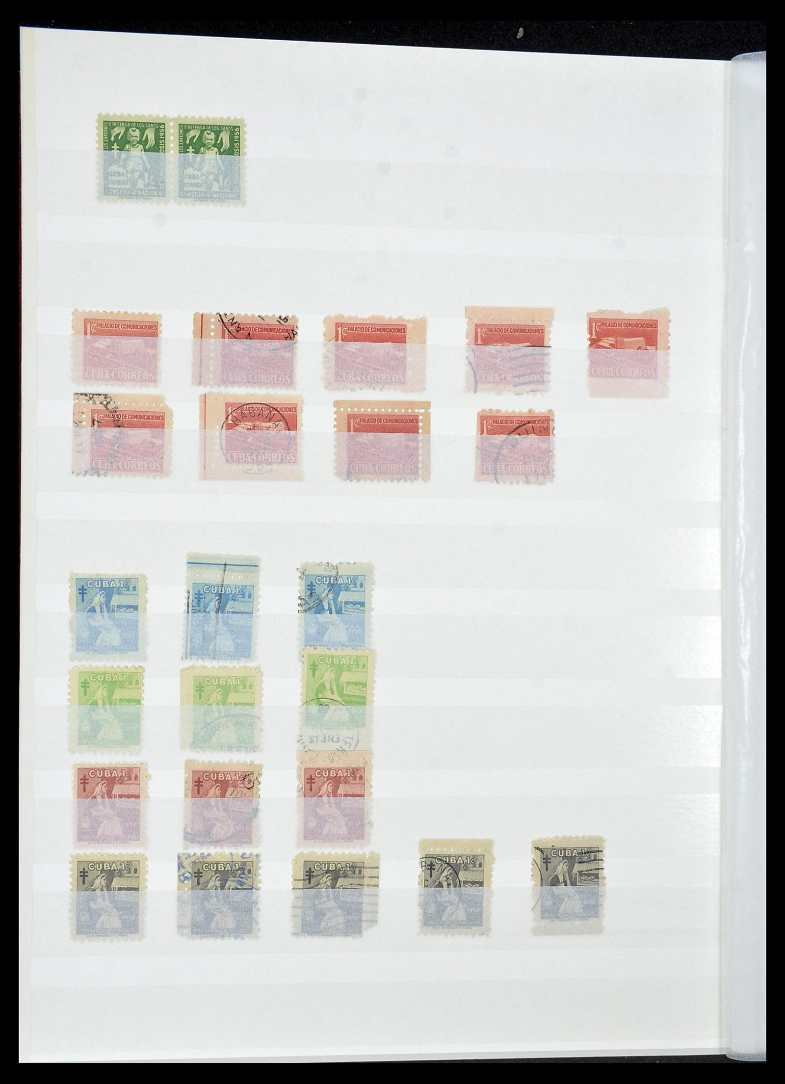 34179 092 - Postzegelverzameling 34179 Cuba 1899-1958.