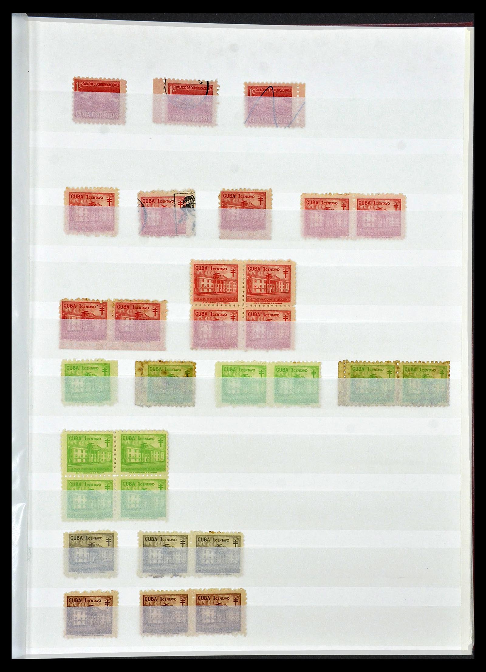 34179 093 - Postzegelverzameling 34179 Cuba 1899-1958.