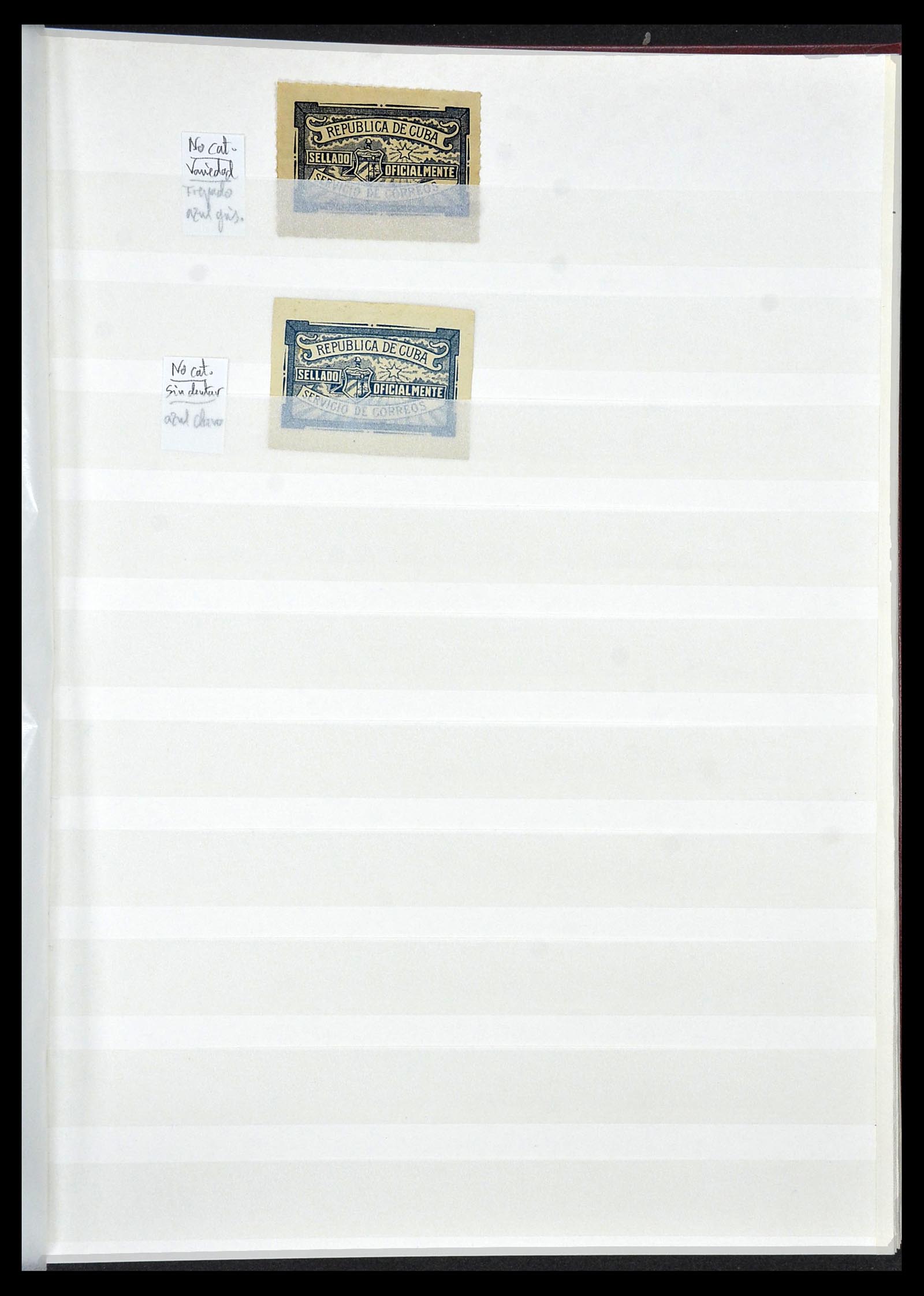 34179 096 - Postzegelverzameling 34179 Cuba 1899-1958.