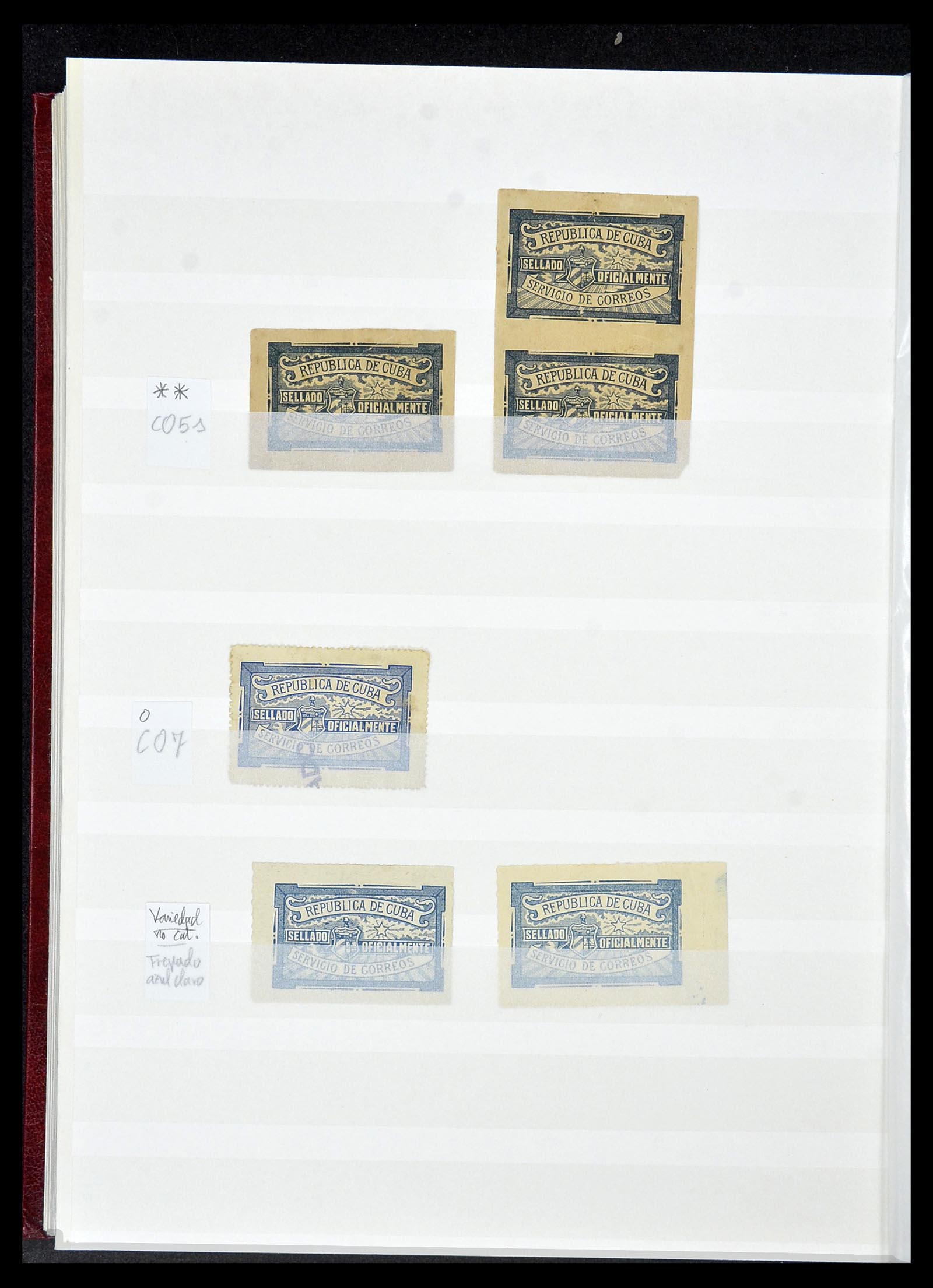 34179 097 - Postzegelverzameling 34179 Cuba 1899-1958.