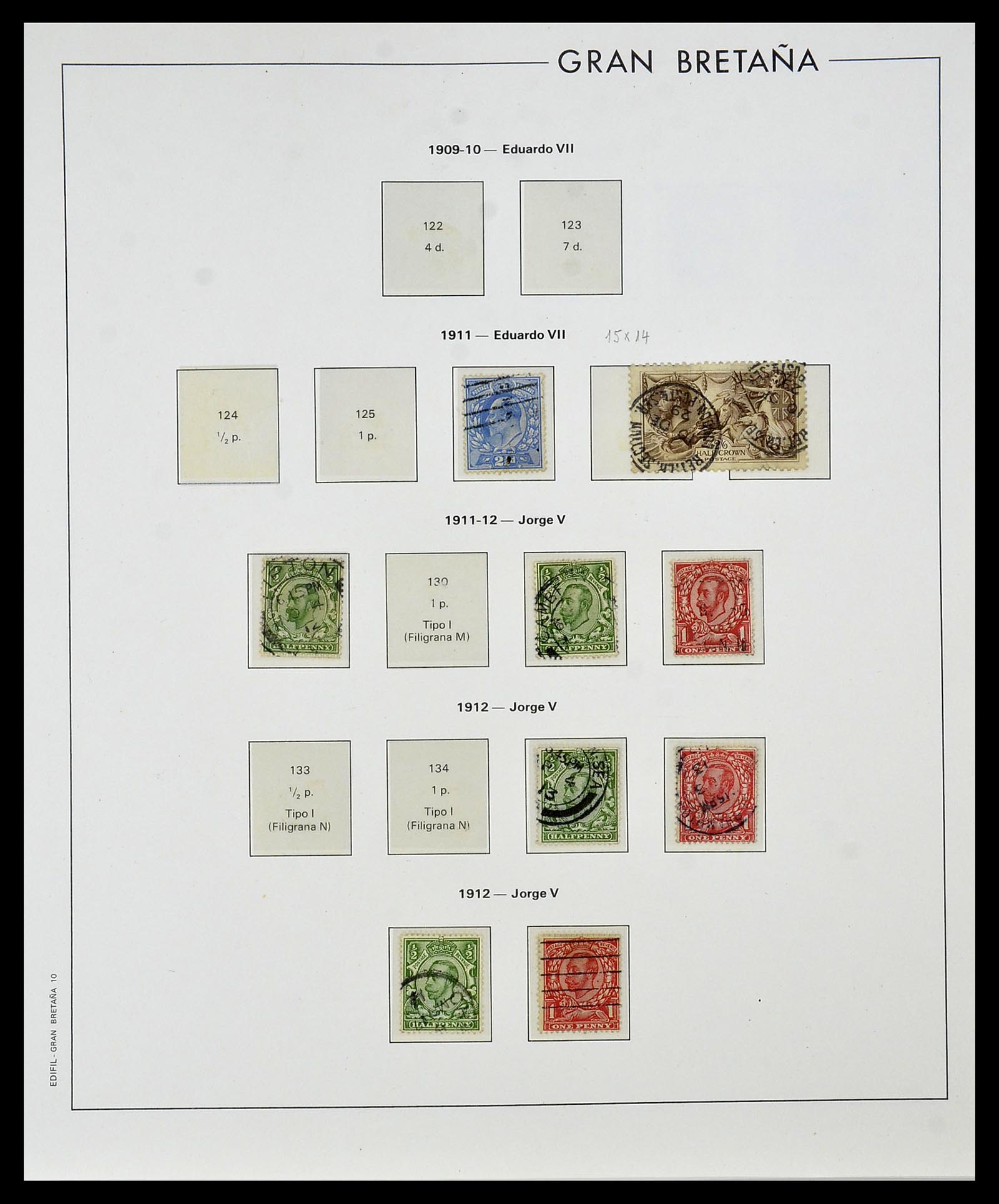 34181 005 - Stamp collection 34181 Great Britain 1869-1965.
