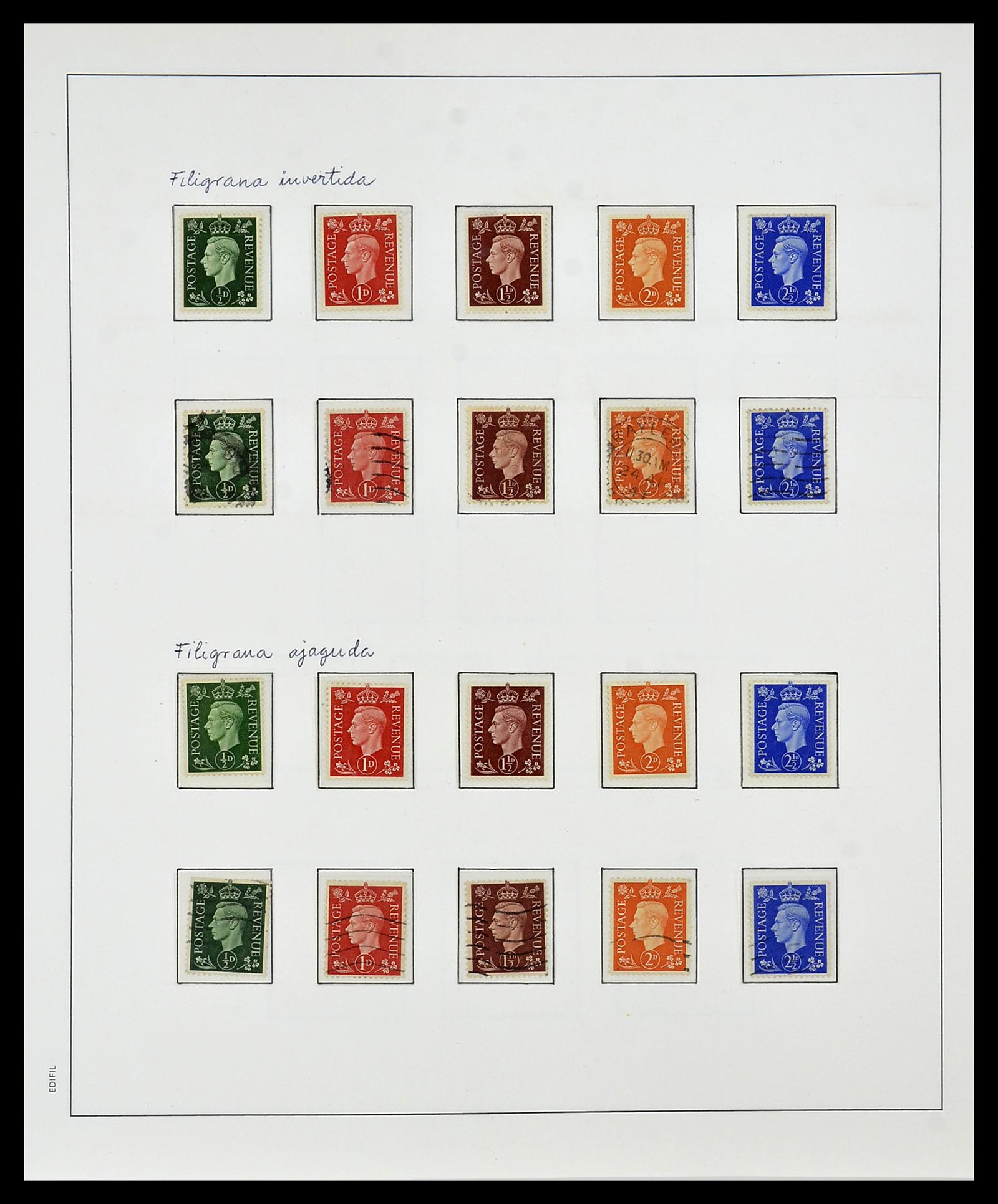 34181 011 - Stamp collection 34181 Great Britain 1869-1965.