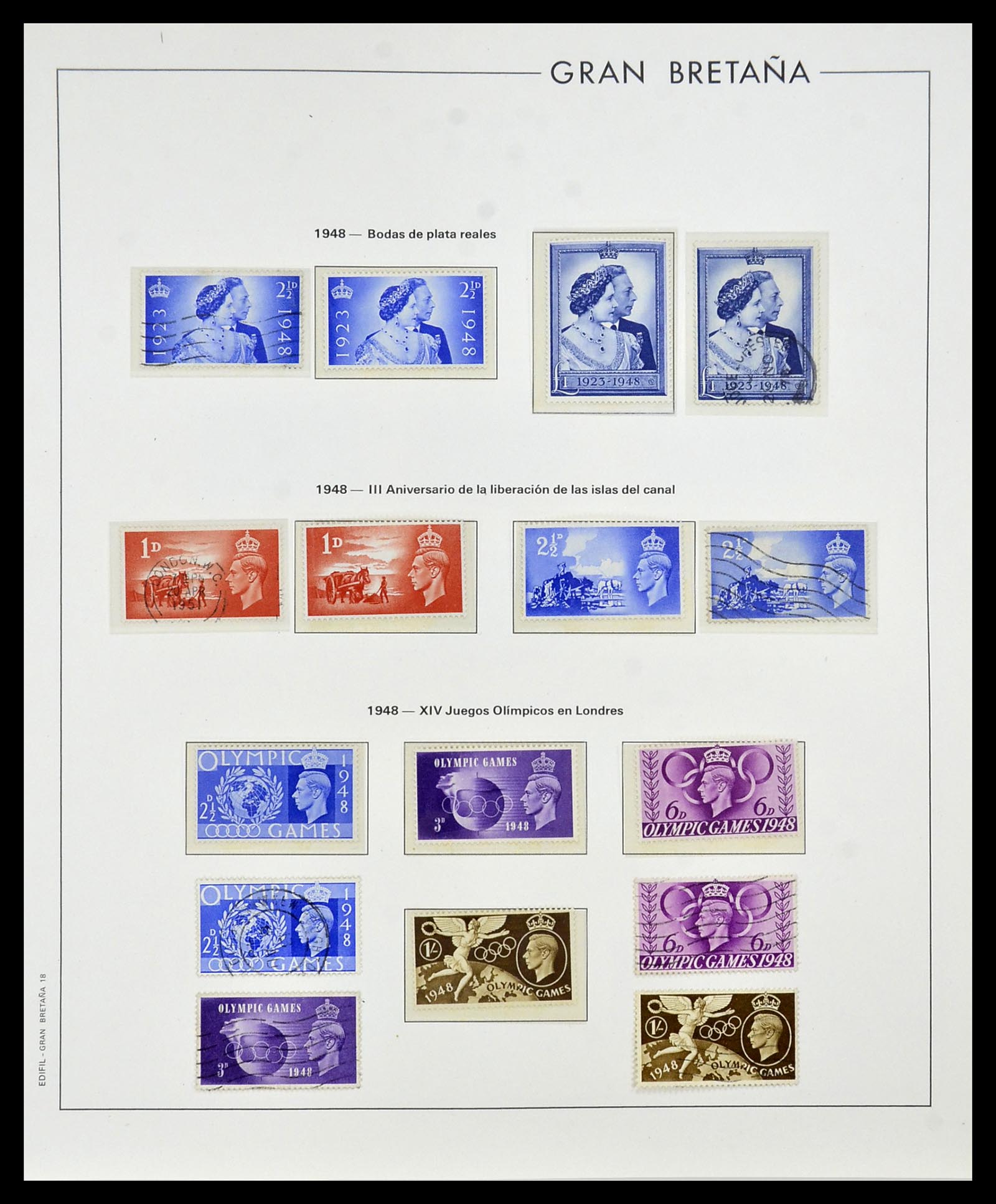 34181 017 - Stamp collection 34181 Great Britain 1869-1965.
