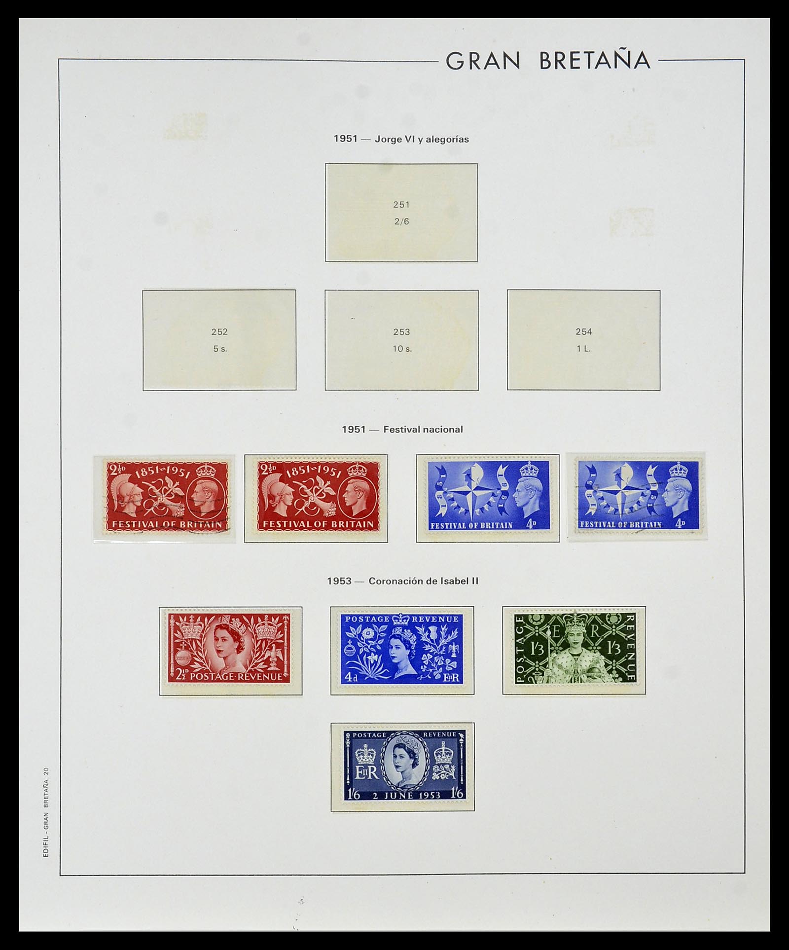 34181 022 - Stamp collection 34181 Great Britain 1869-1965.