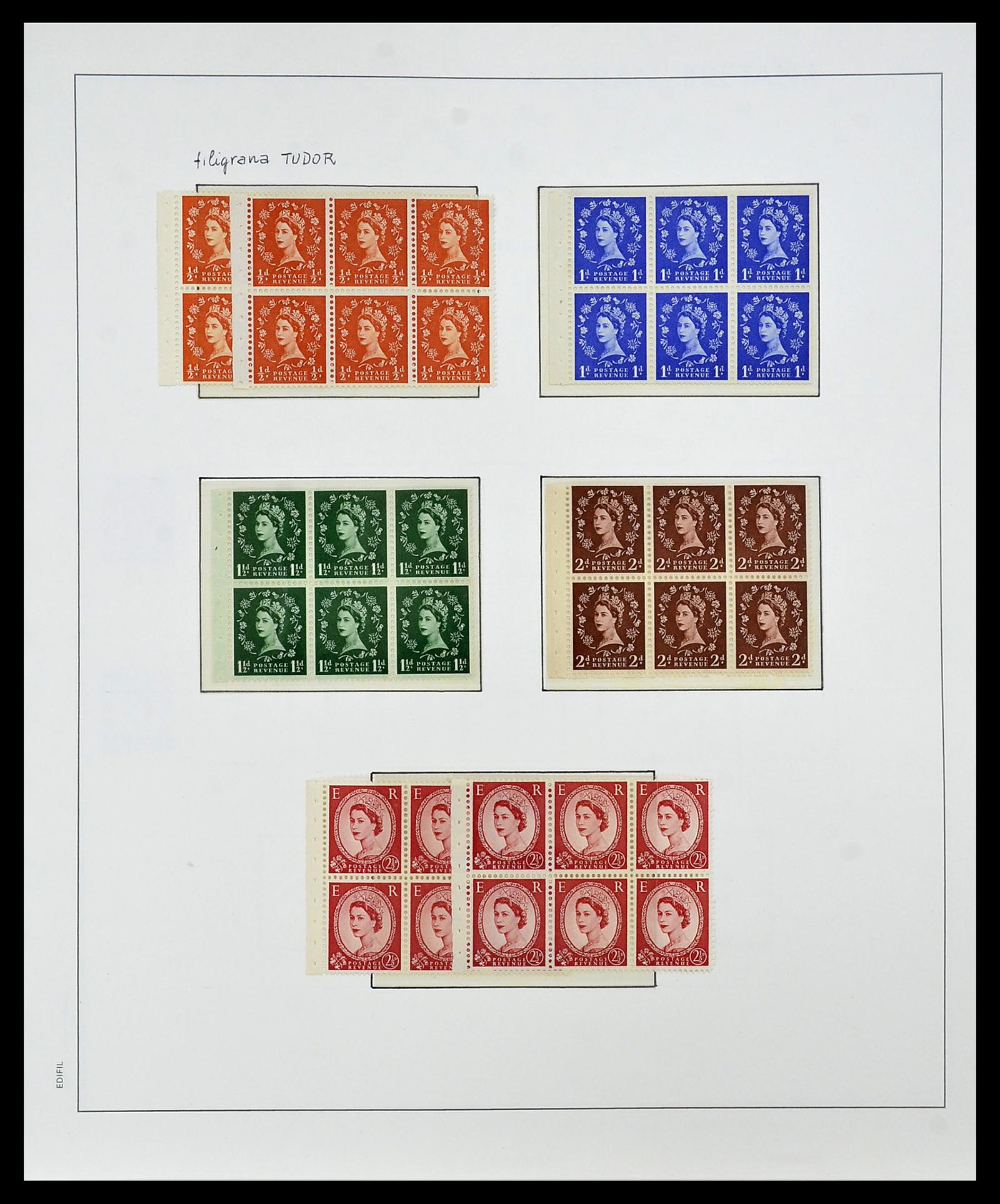34181 026 - Stamp collection 34181 Great Britain 1869-1965.
