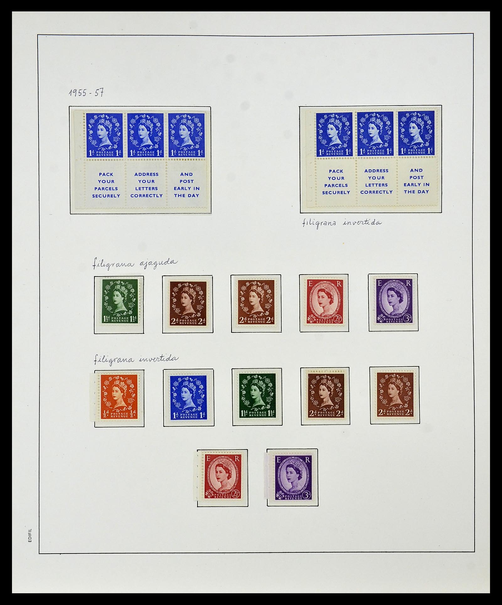 34181 028 - Stamp collection 34181 Great Britain 1869-1965.
