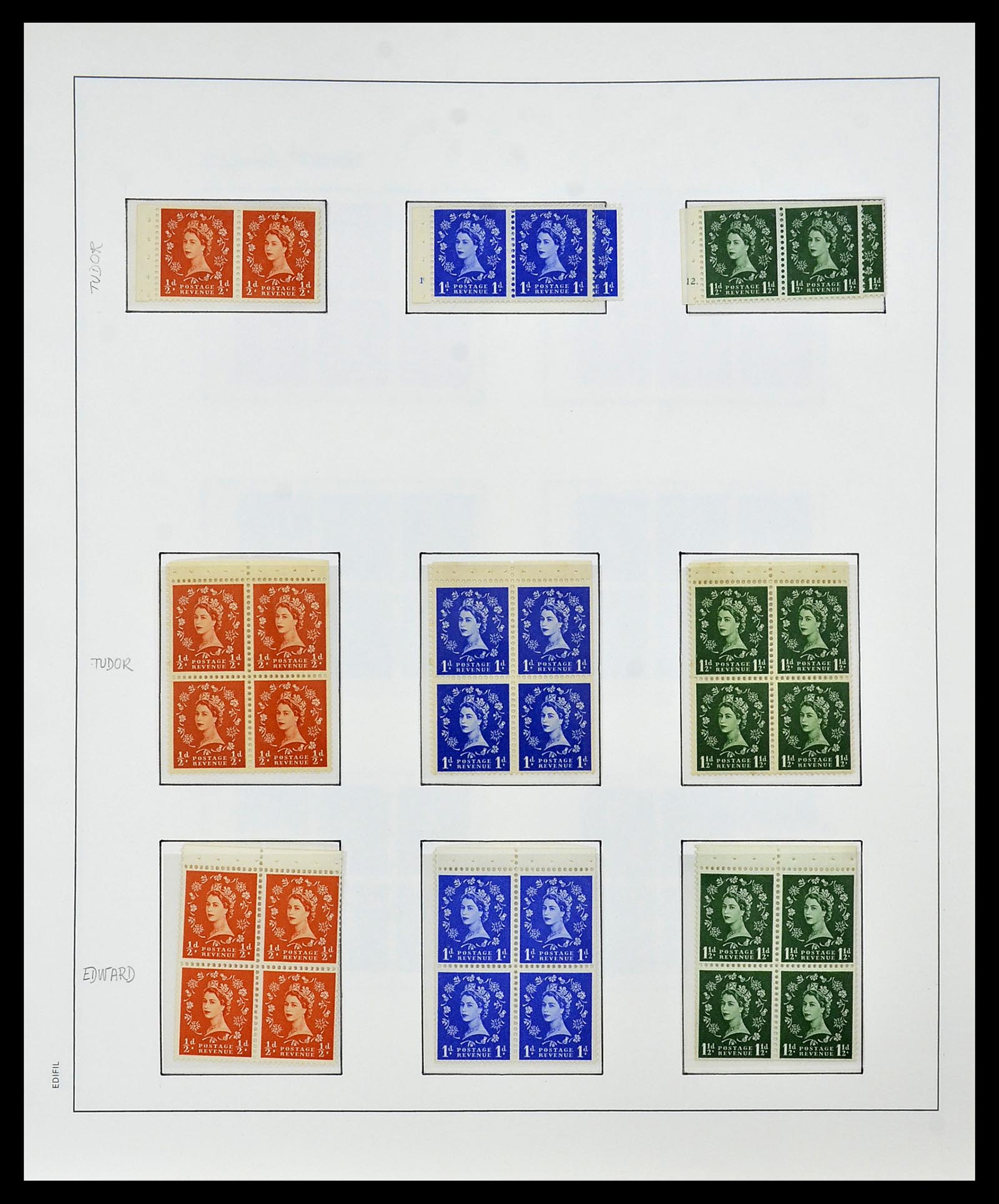 34181 030 - Stamp collection 34181 Great Britain 1869-1965.