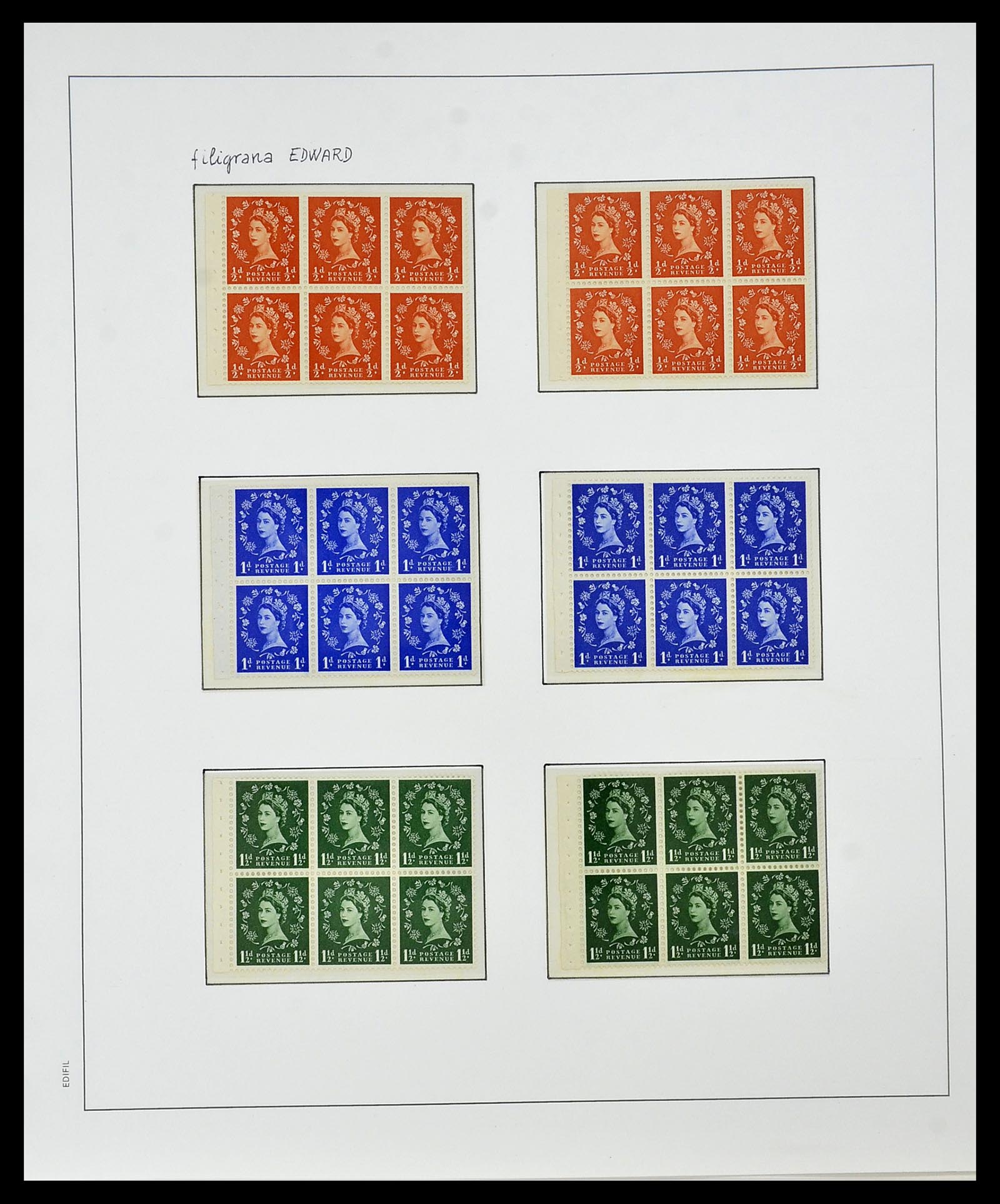 34181 031 - Stamp collection 34181 Great Britain 1869-1965.