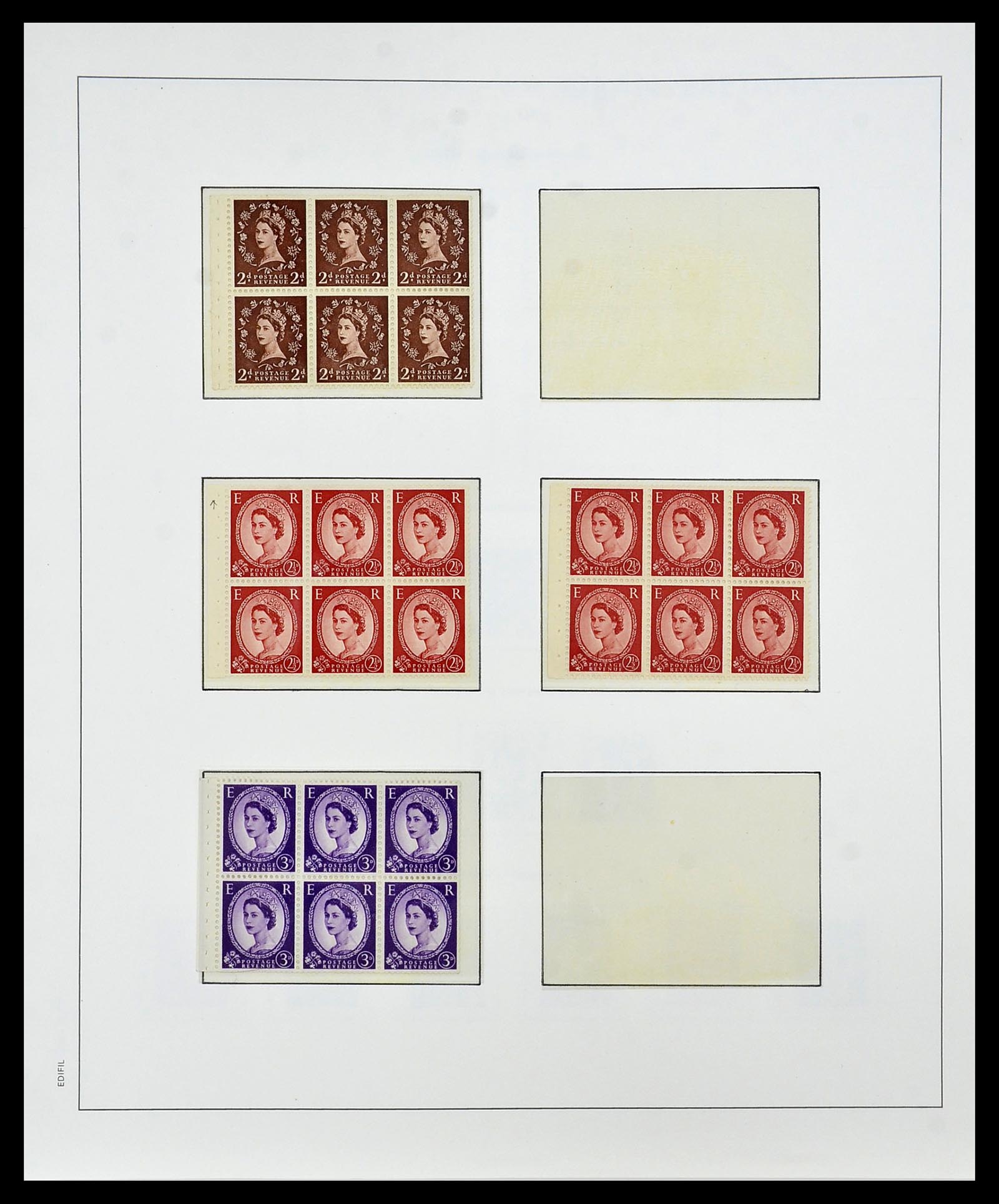 34181 032 - Stamp collection 34181 Great Britain 1869-1965.
