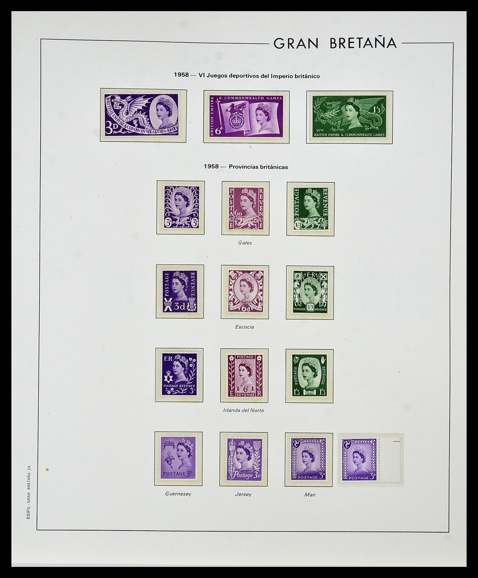 34181 034 - Stamp collection 34181 Great Britain 1869-1965.